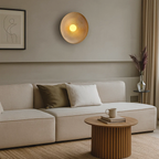 Japanse wandlamp met zacht licht