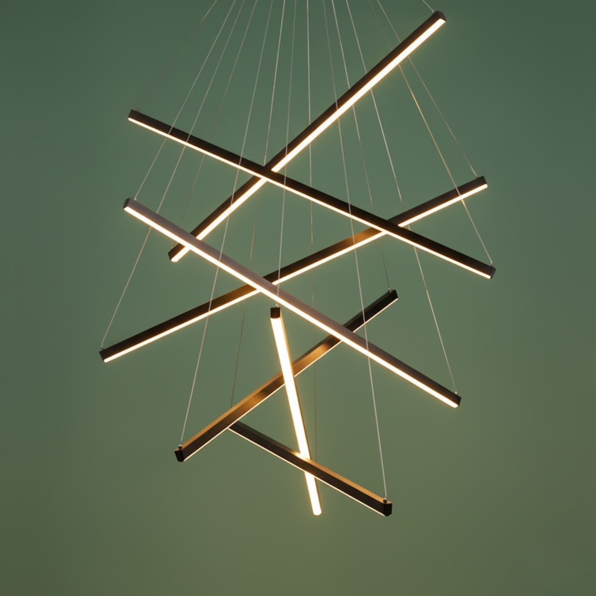 Minimalistische LED-staaf hanglampen