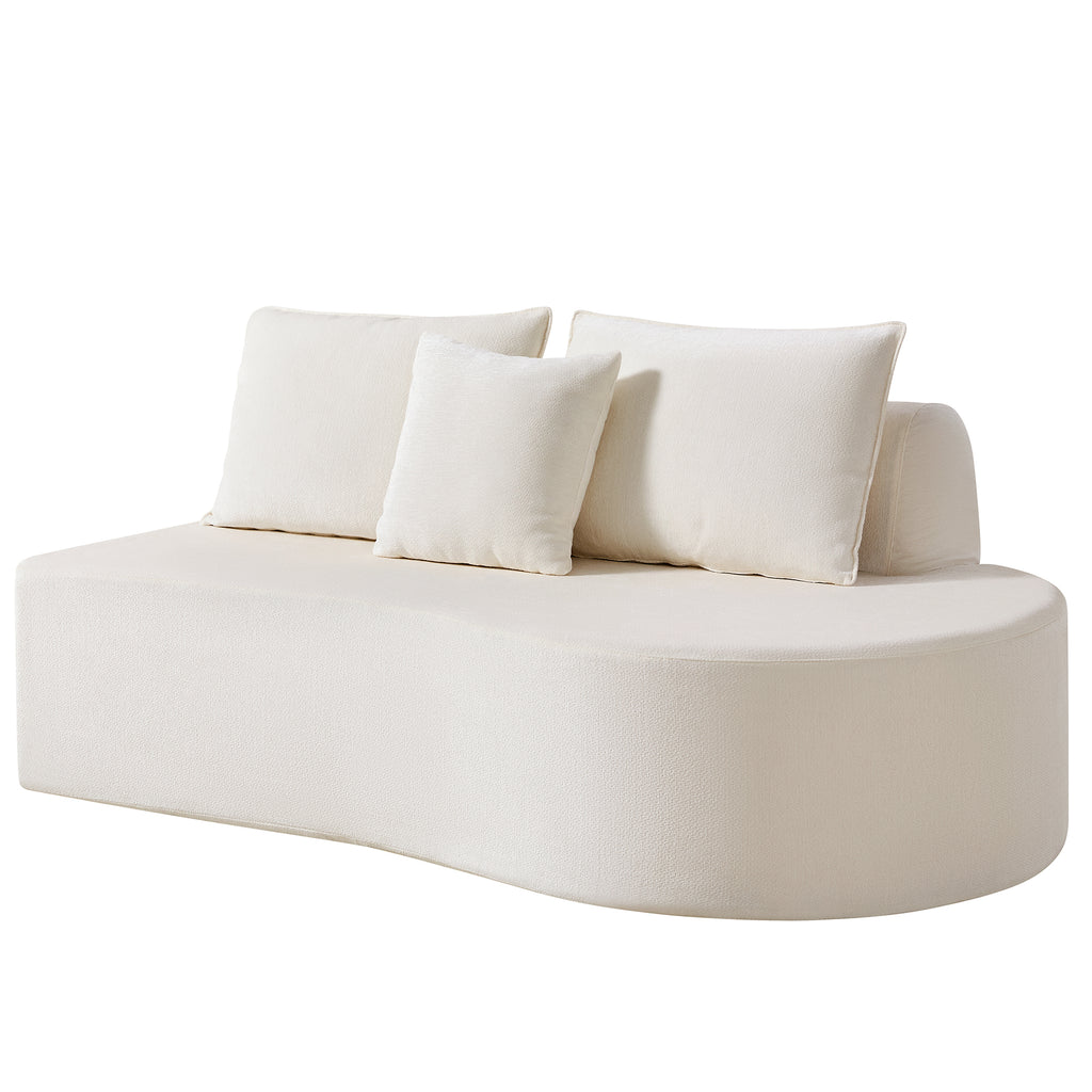 Ditte 2-Piece Curved Sectional Sofa