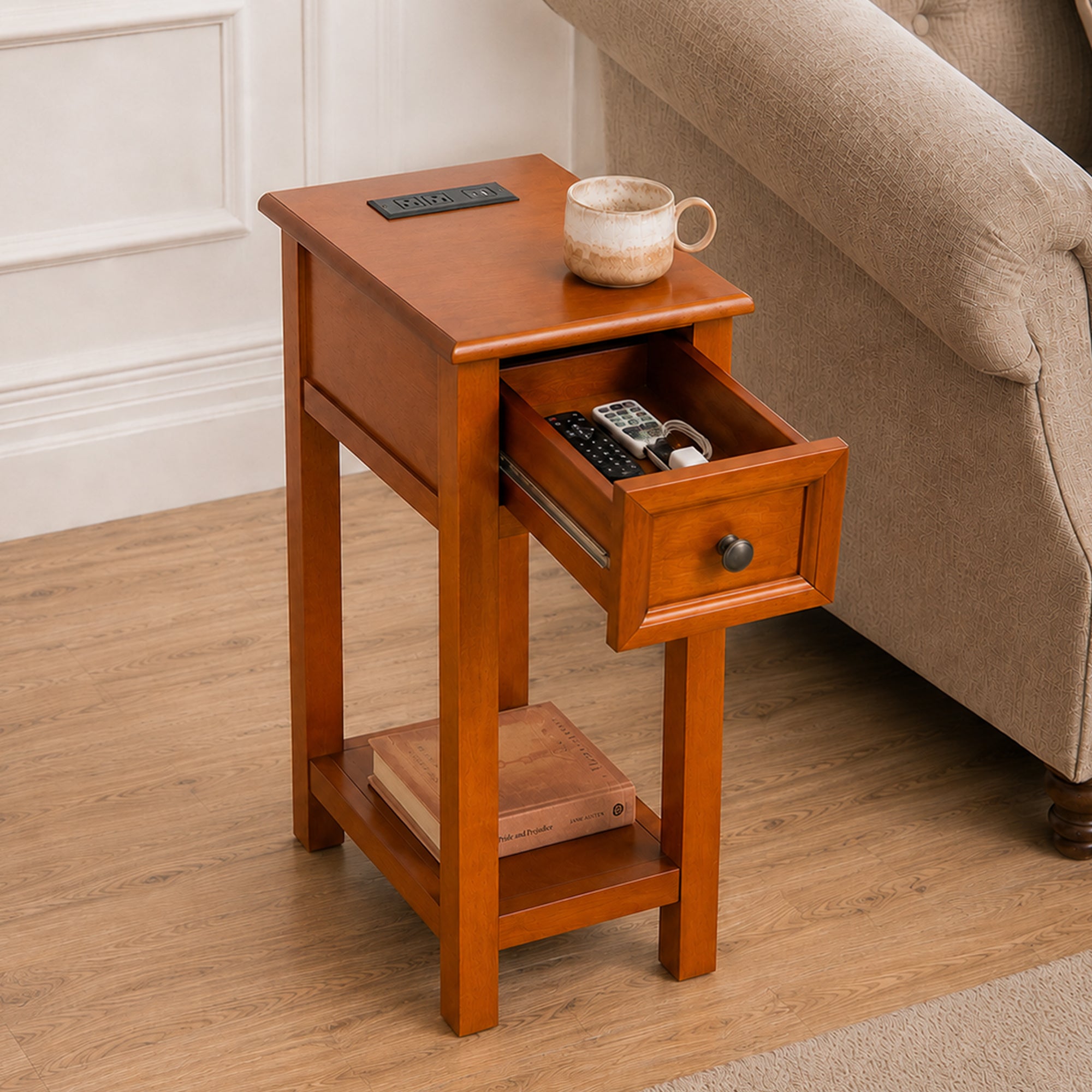 Klara Walnut Nightstand