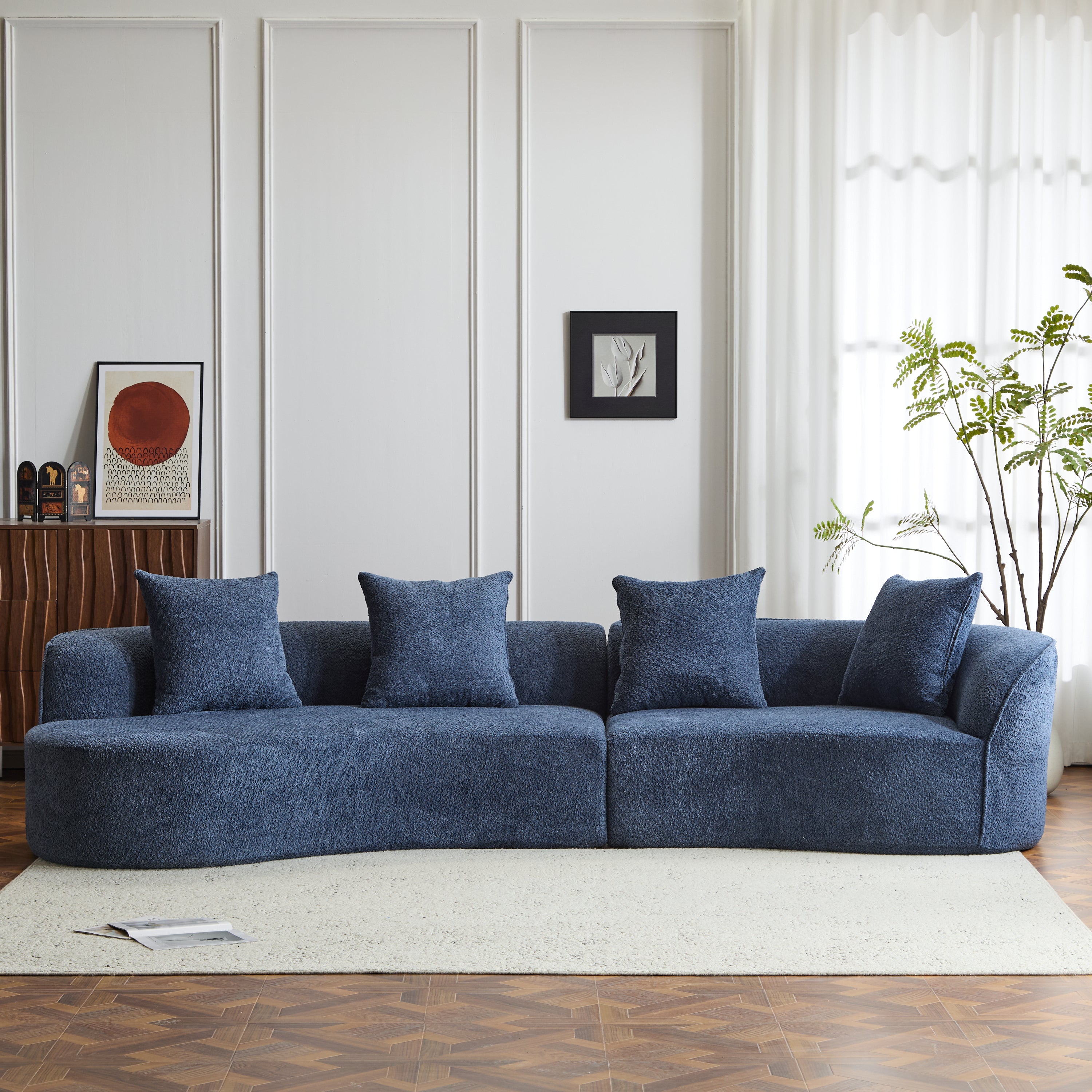 Hjalmar Curved Sectional Sofa