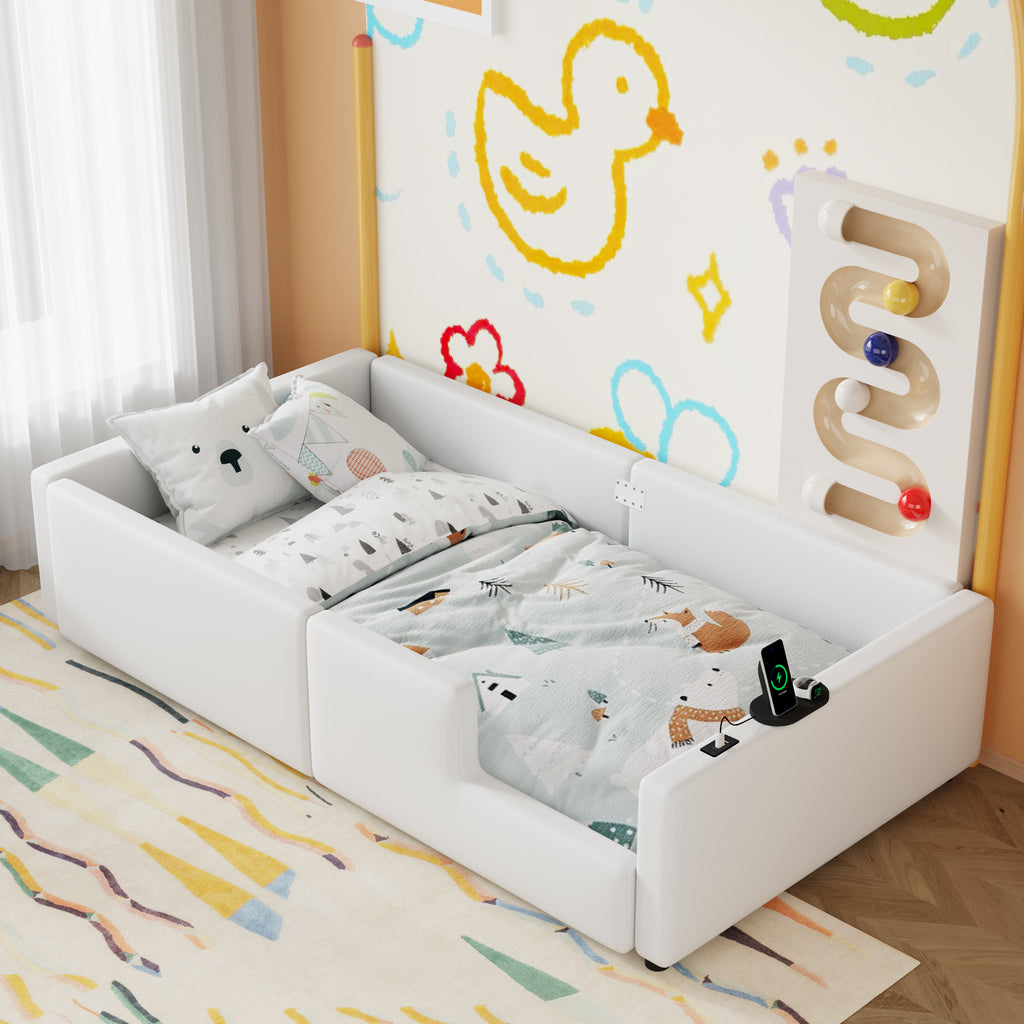 Vigga Twin Platform Bed Frame