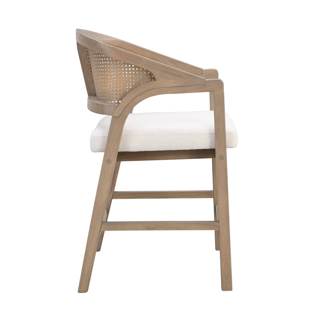 Freydis Rattan Counter Stool (Set of 2)