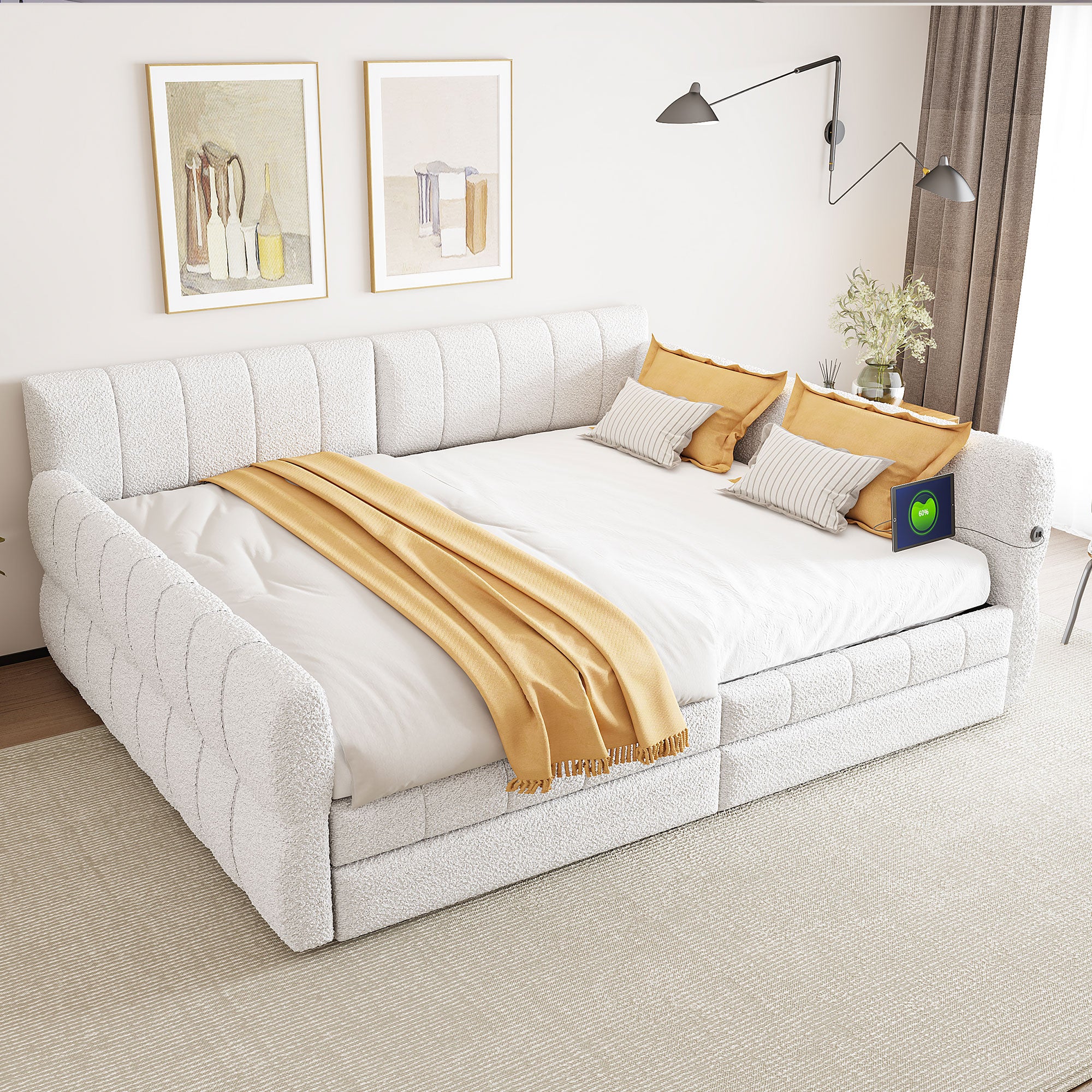 Calla Queen Platform Bed Frame