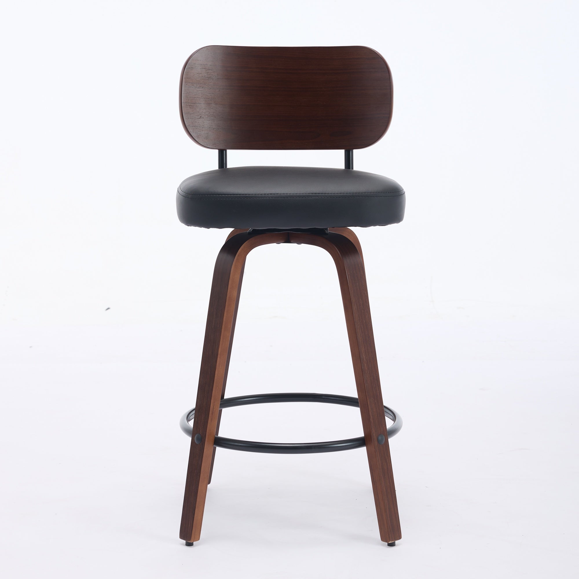 Aina Swivel Walnut Dining Chair