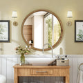 Cille Round Wall Mirror