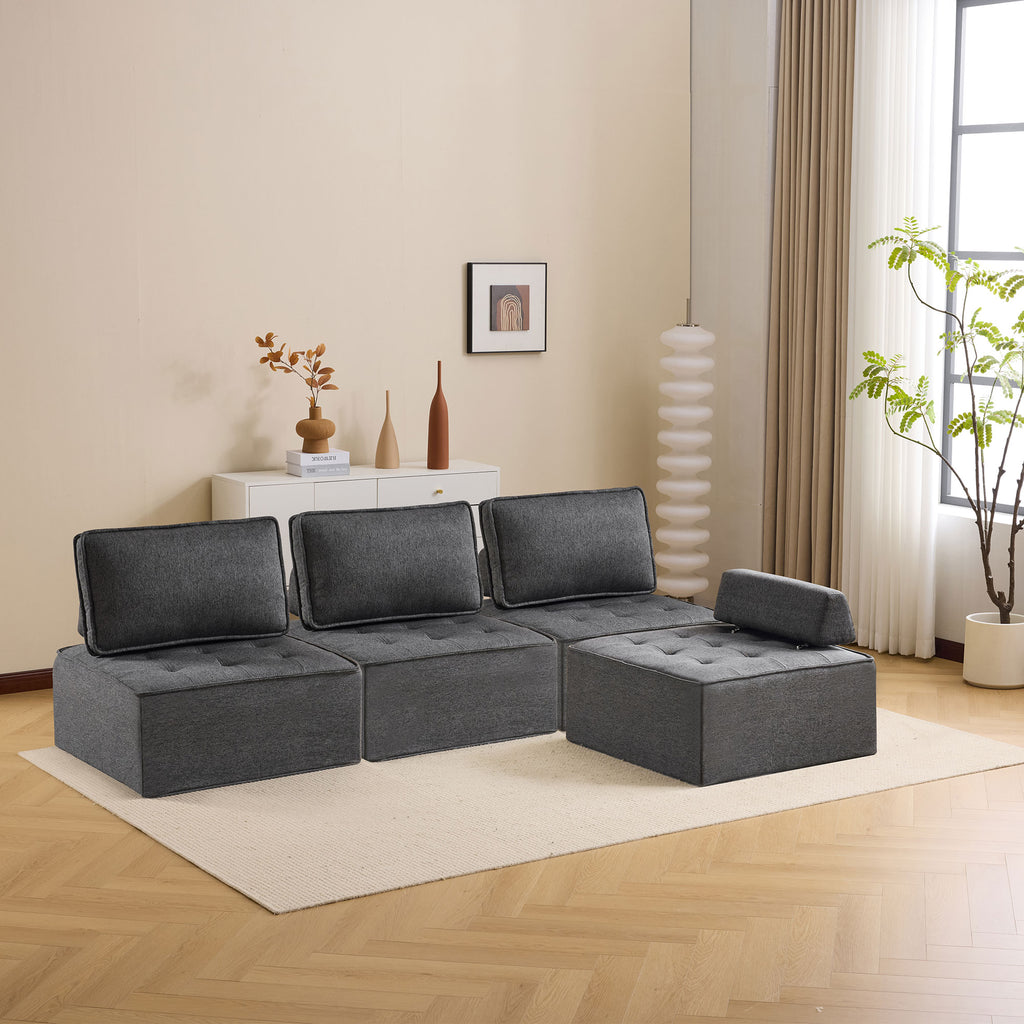 Ditte Linen Sofa