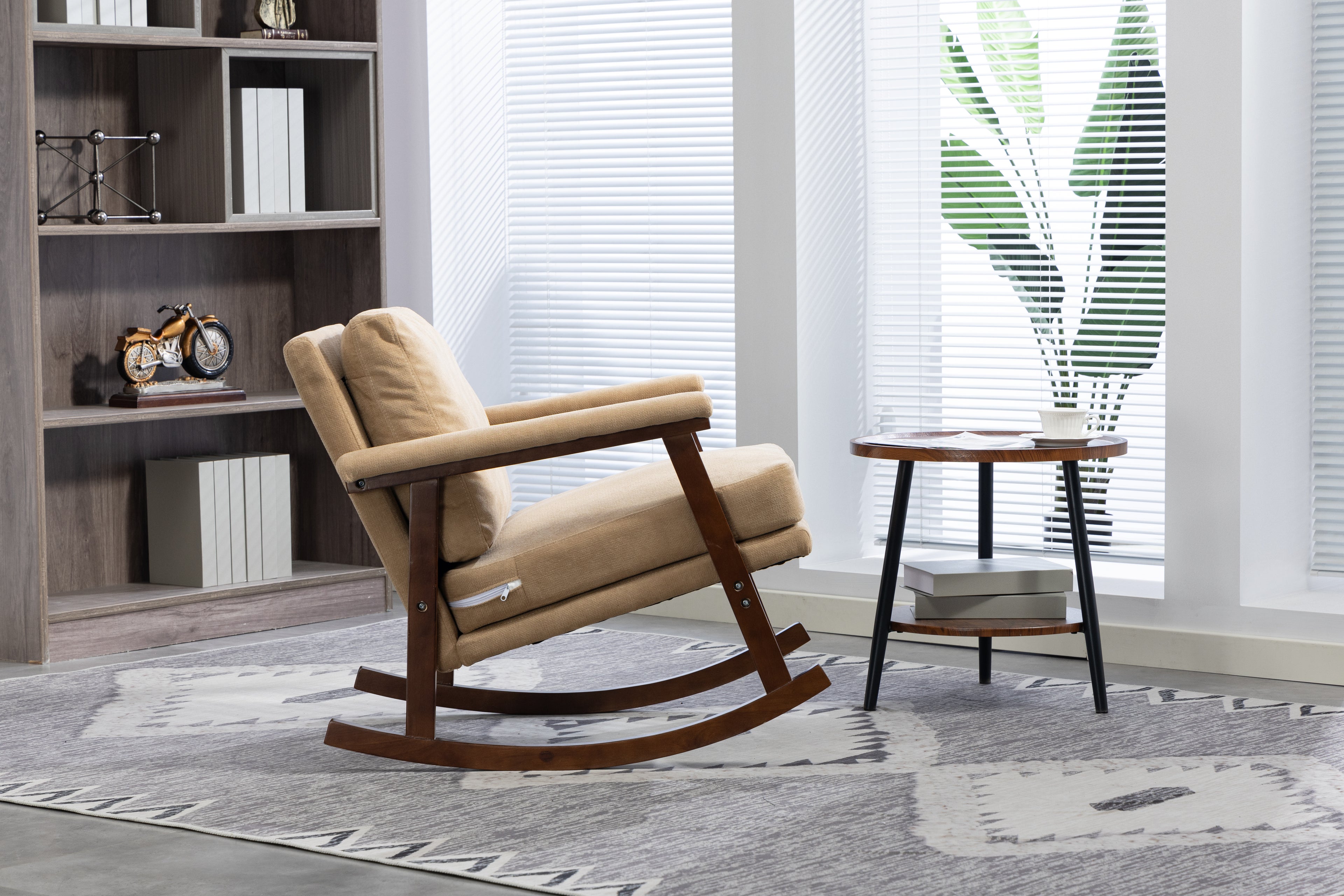 Gitte Velvet Rocking Chair