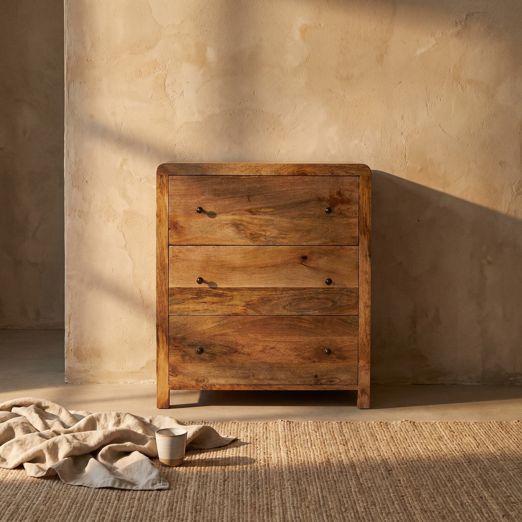 Mads Solid Wood Chest of Drawers