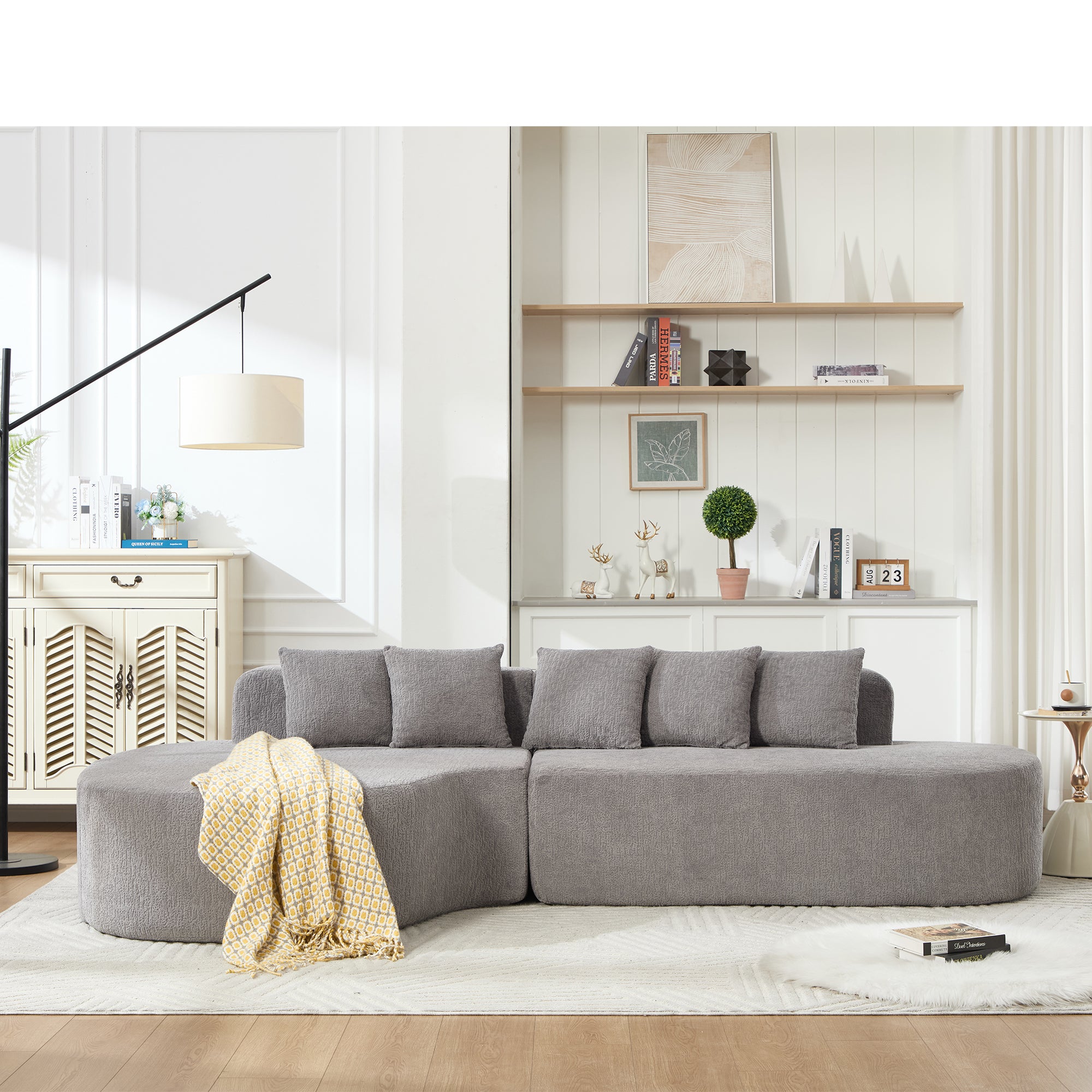 Vilja Curved Sectional Sofa