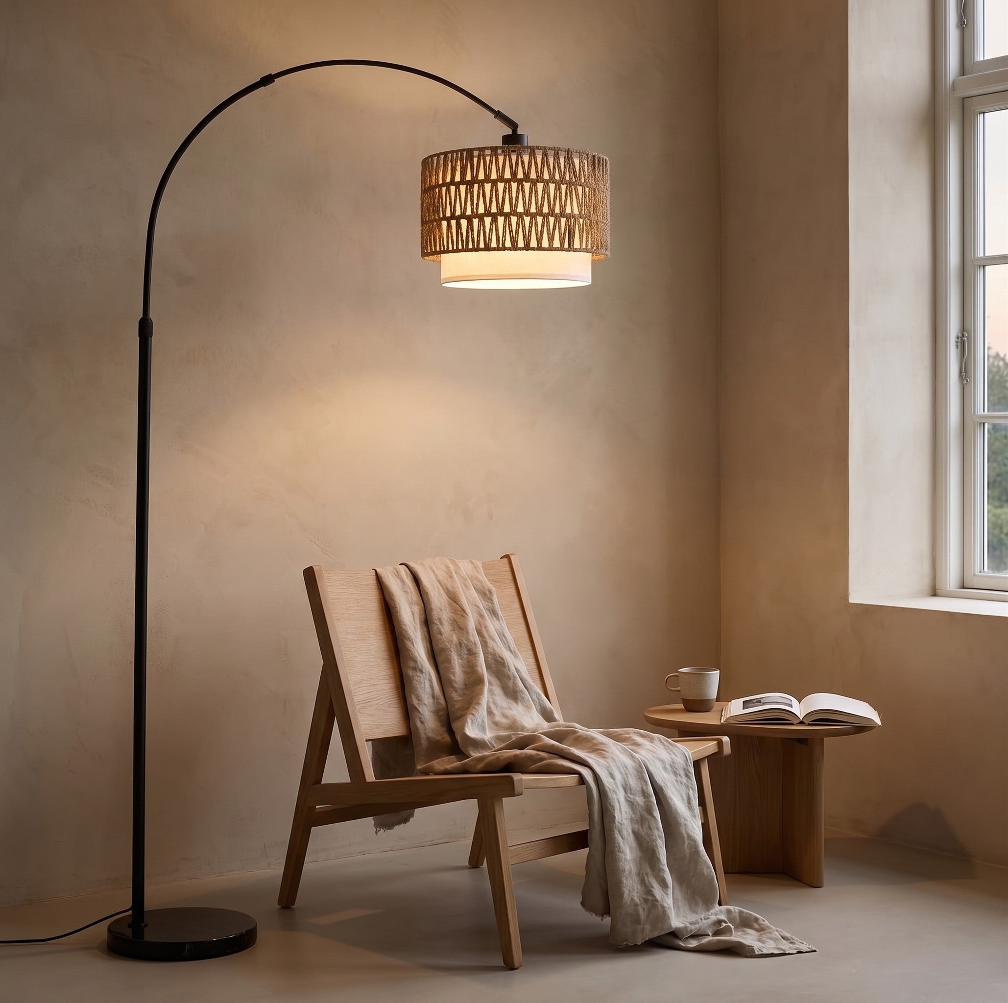 Bertine Arc Floor Lamp