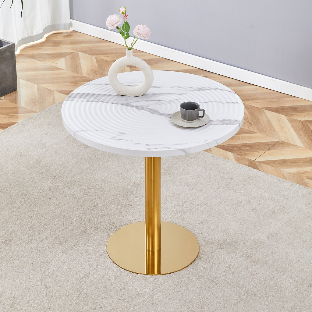 Kari Round Marble Dining Table