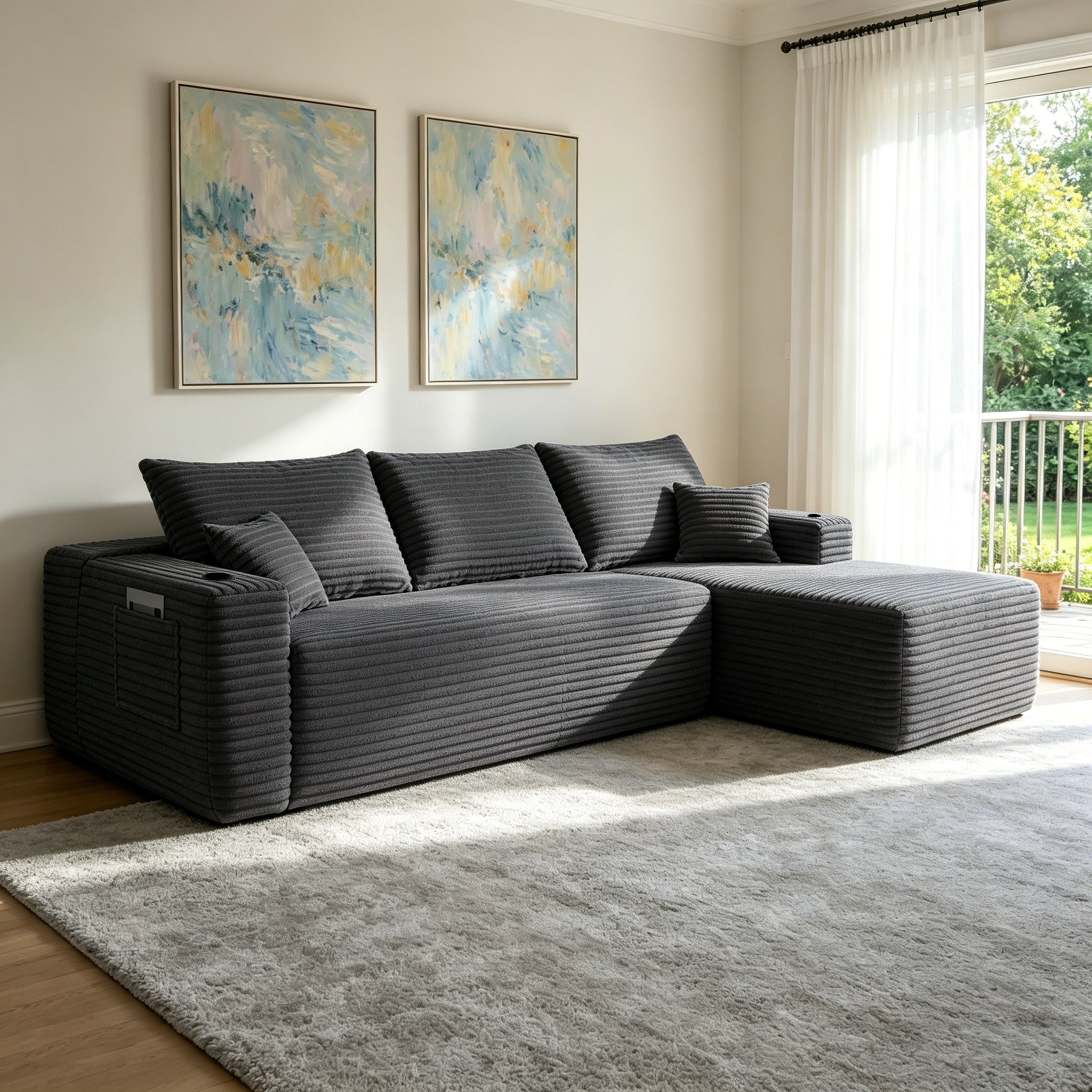 Thea Cloud Sectional Sofa
