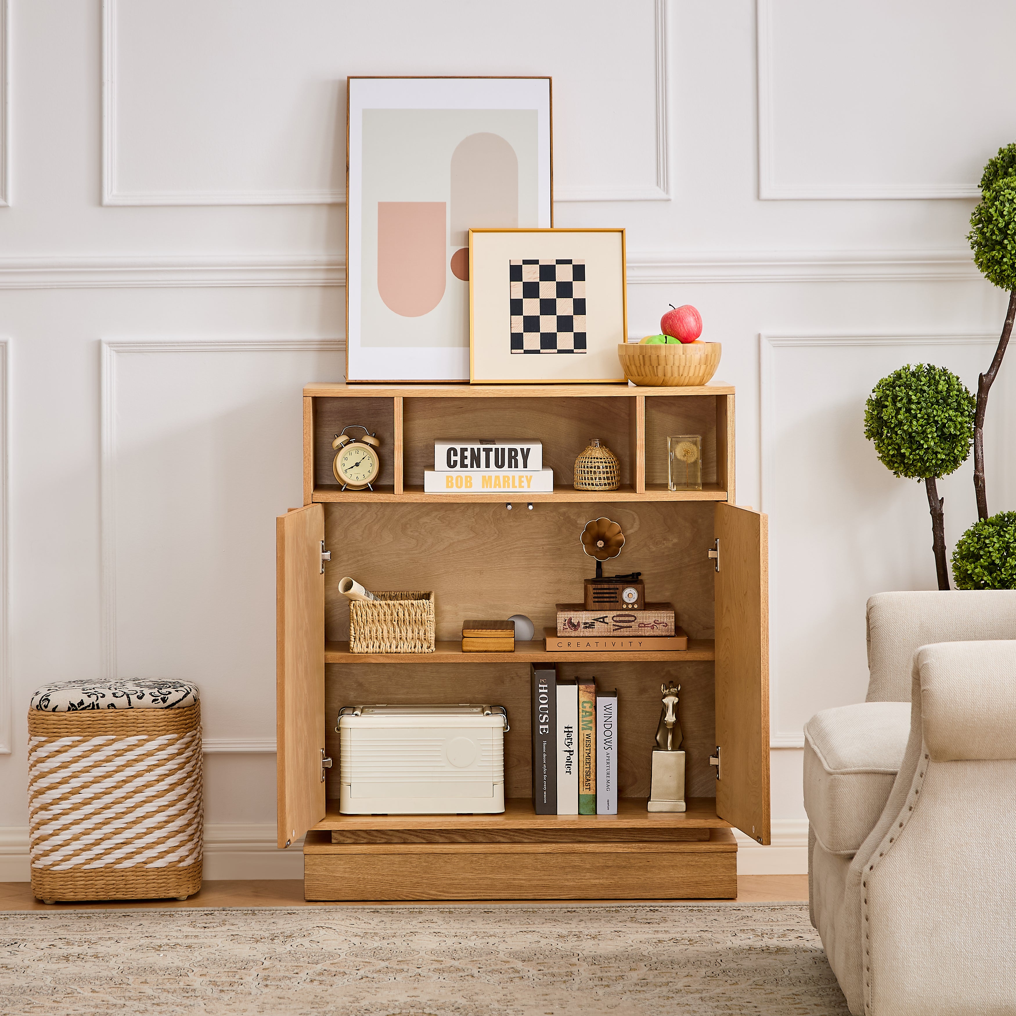 Ulf Fluted Cabinet