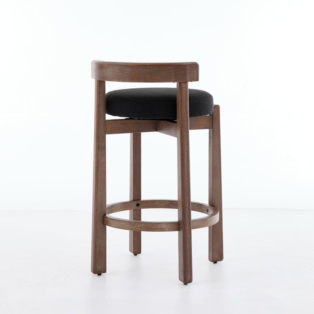 Dita Swivel Linen Dining Chair