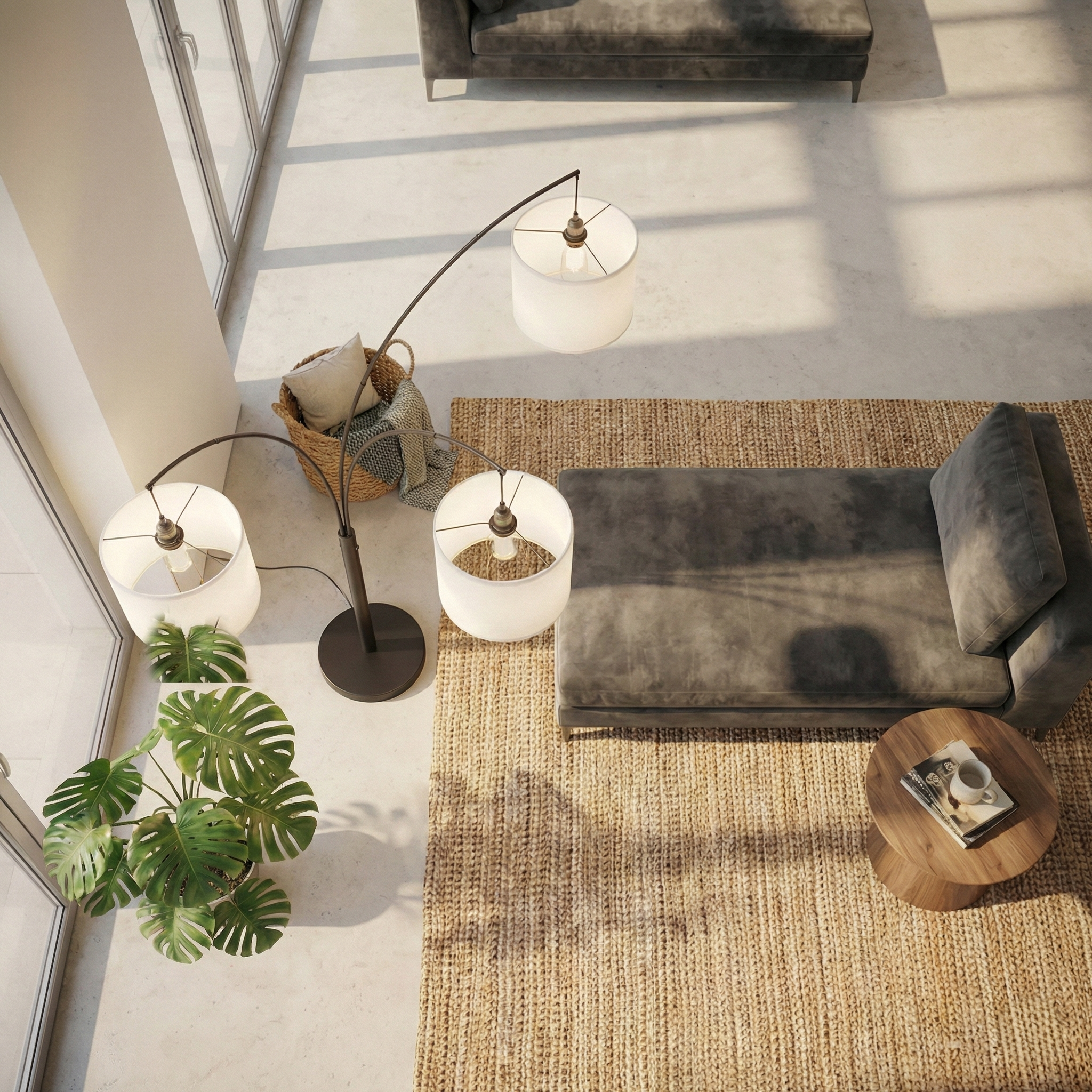 Njorun Arc Floor Lamp