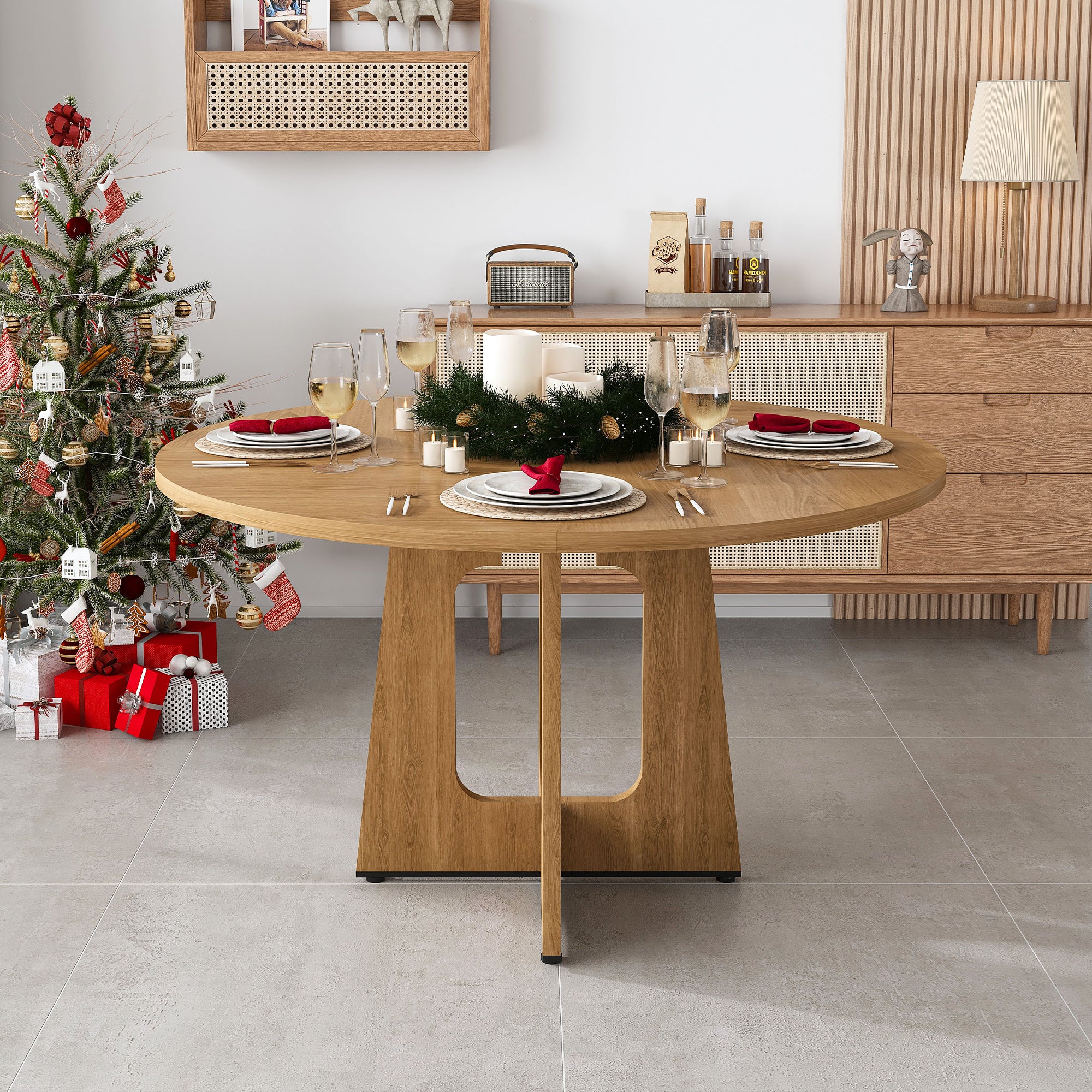 Saga Round Dining Table