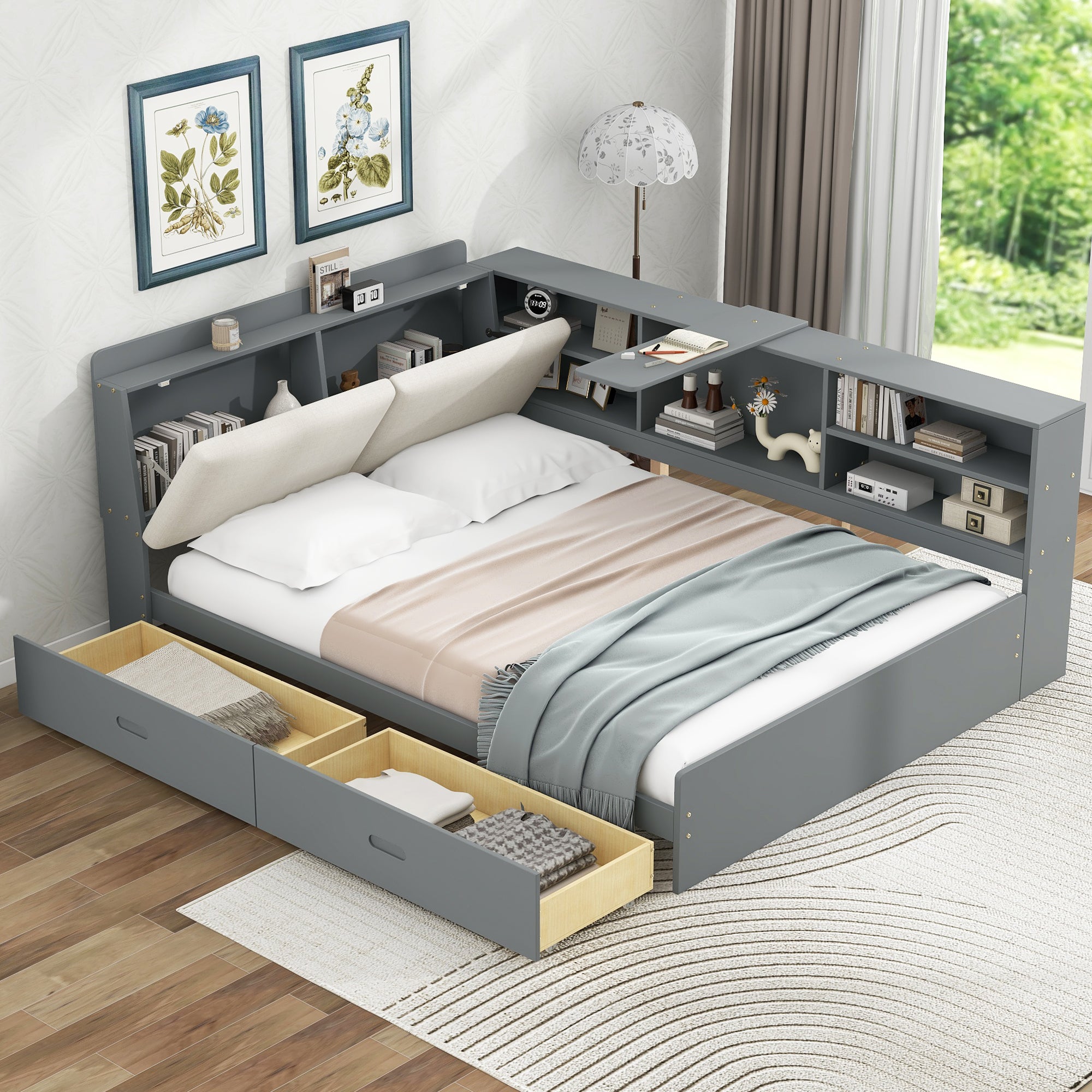 Inga Solid Wood Twin Platform Bed Frame