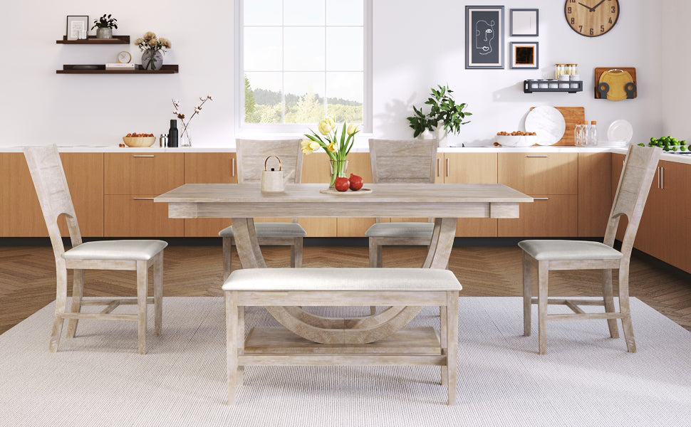 Gjord 6-Piece Round Dining Set