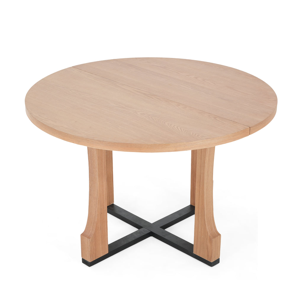 Ylva Round Solid Wood Dining Table