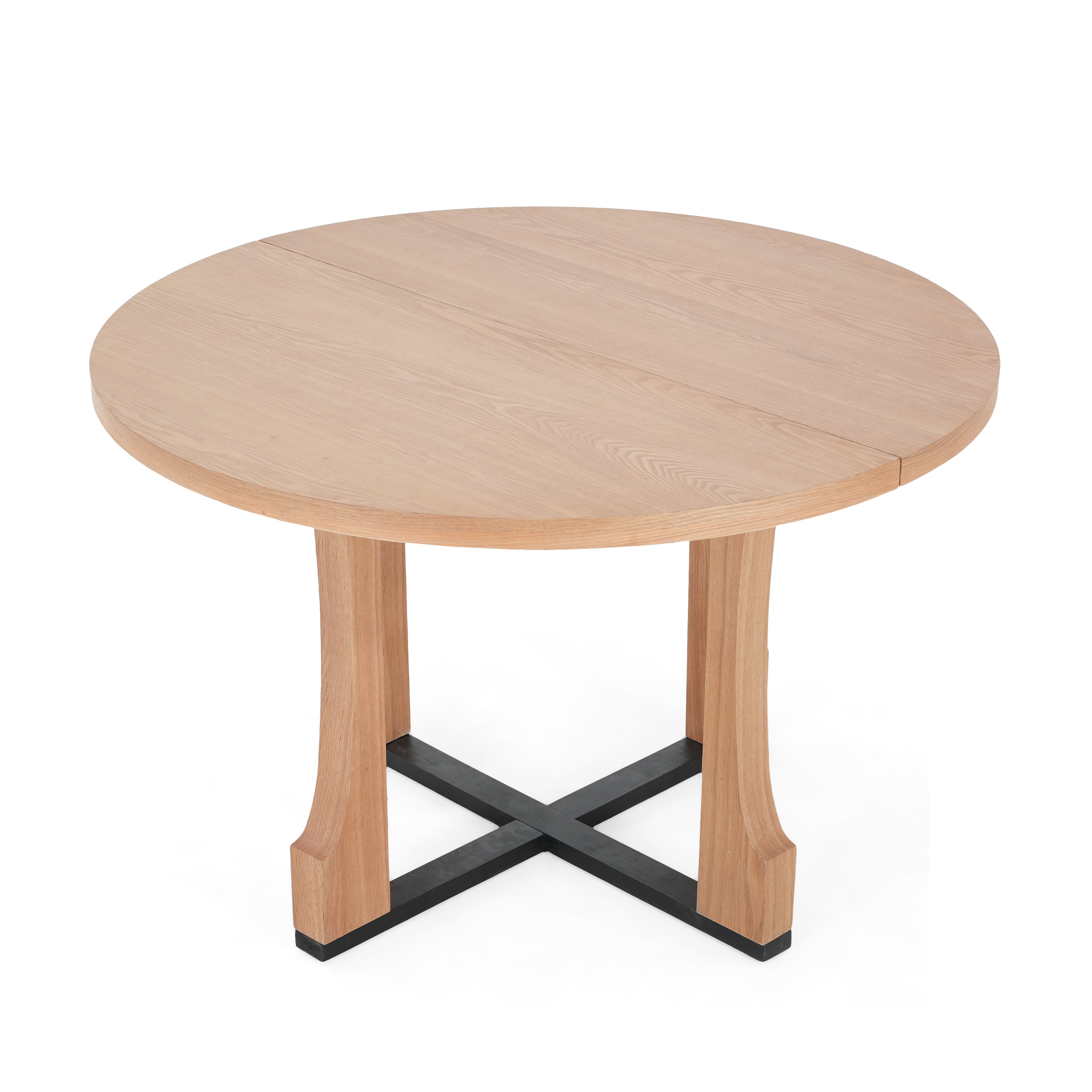 Ylva Round Solid Wood Dining Table