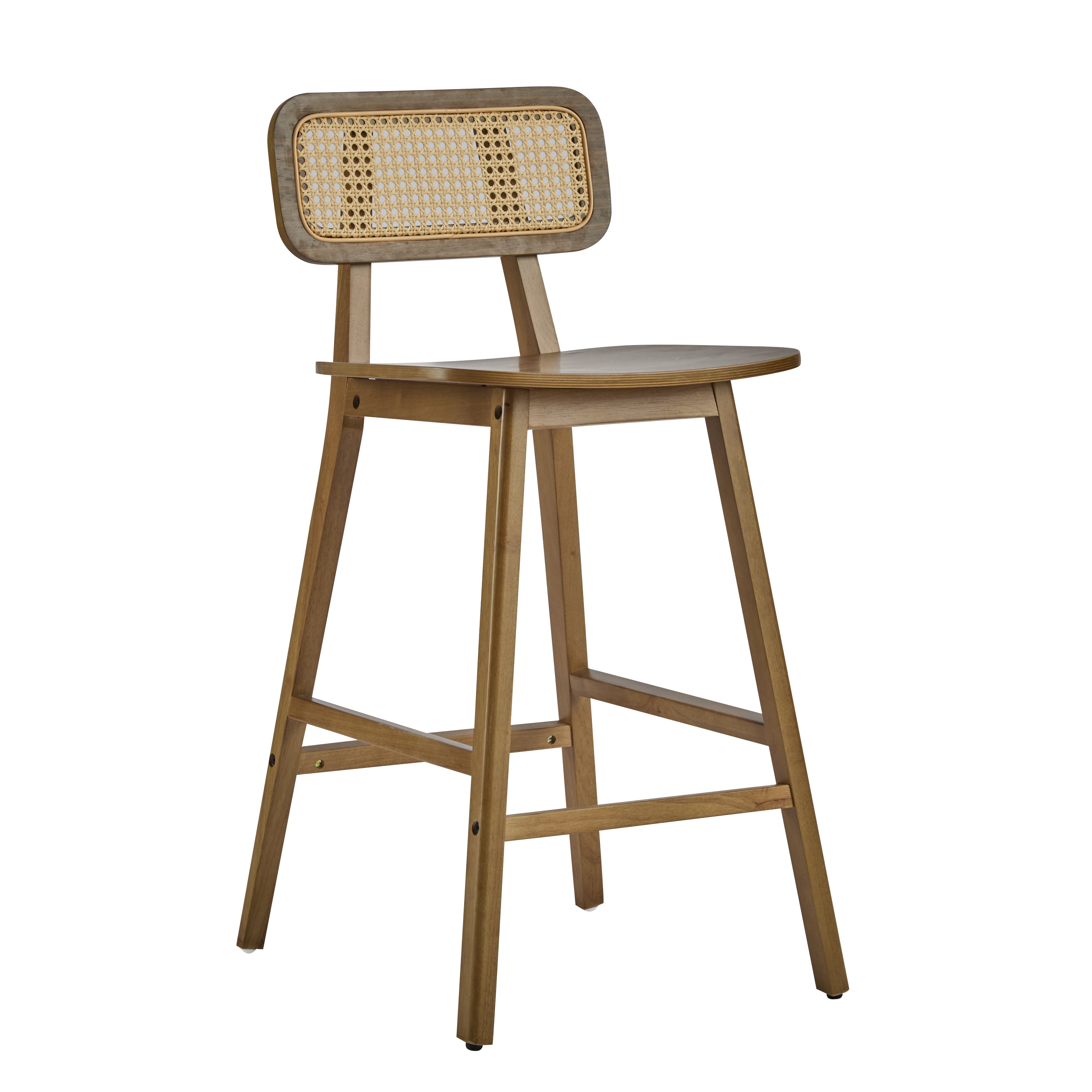 Eirik Walnut Bar Stool (Set of 2)