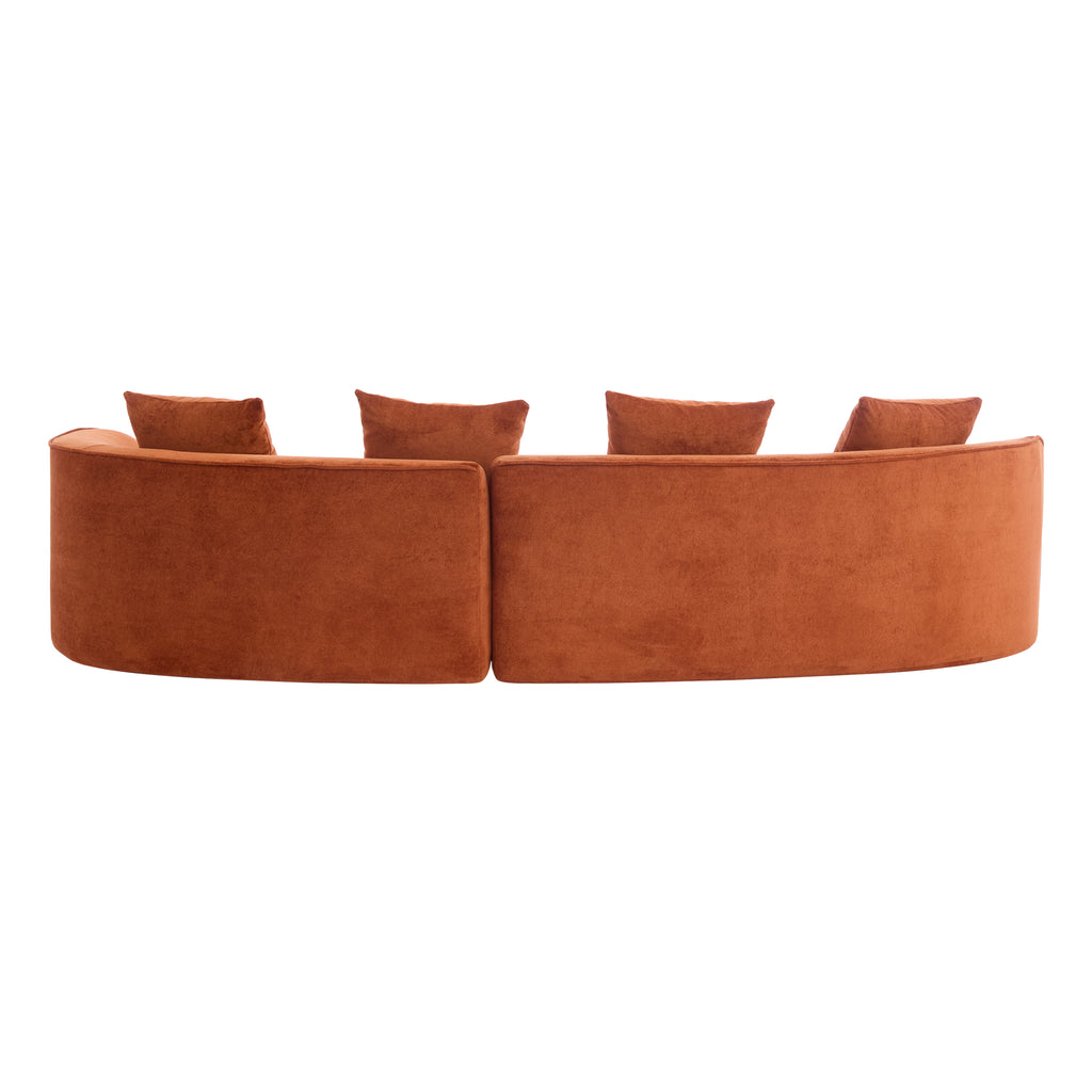 Hjalmar Curved Sectional Sofa