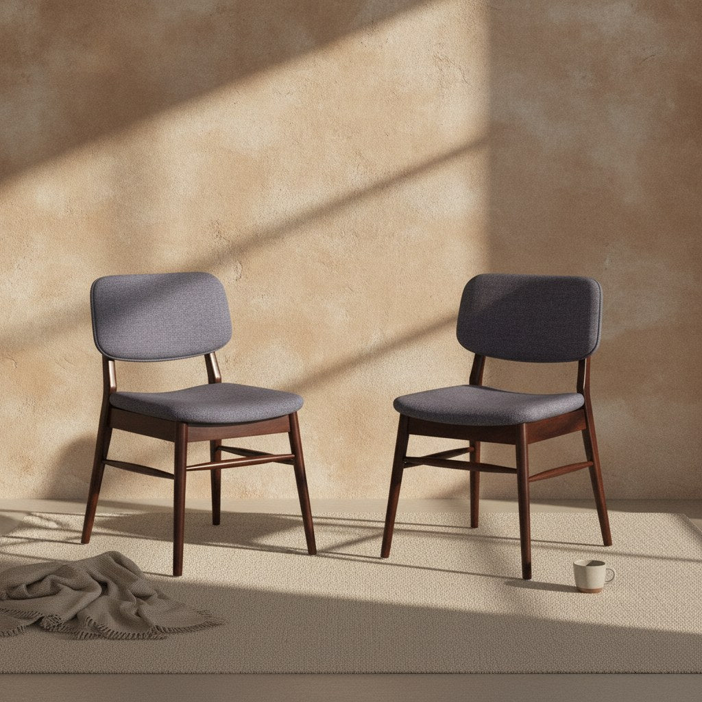 Dagny Walnut Dining Chair