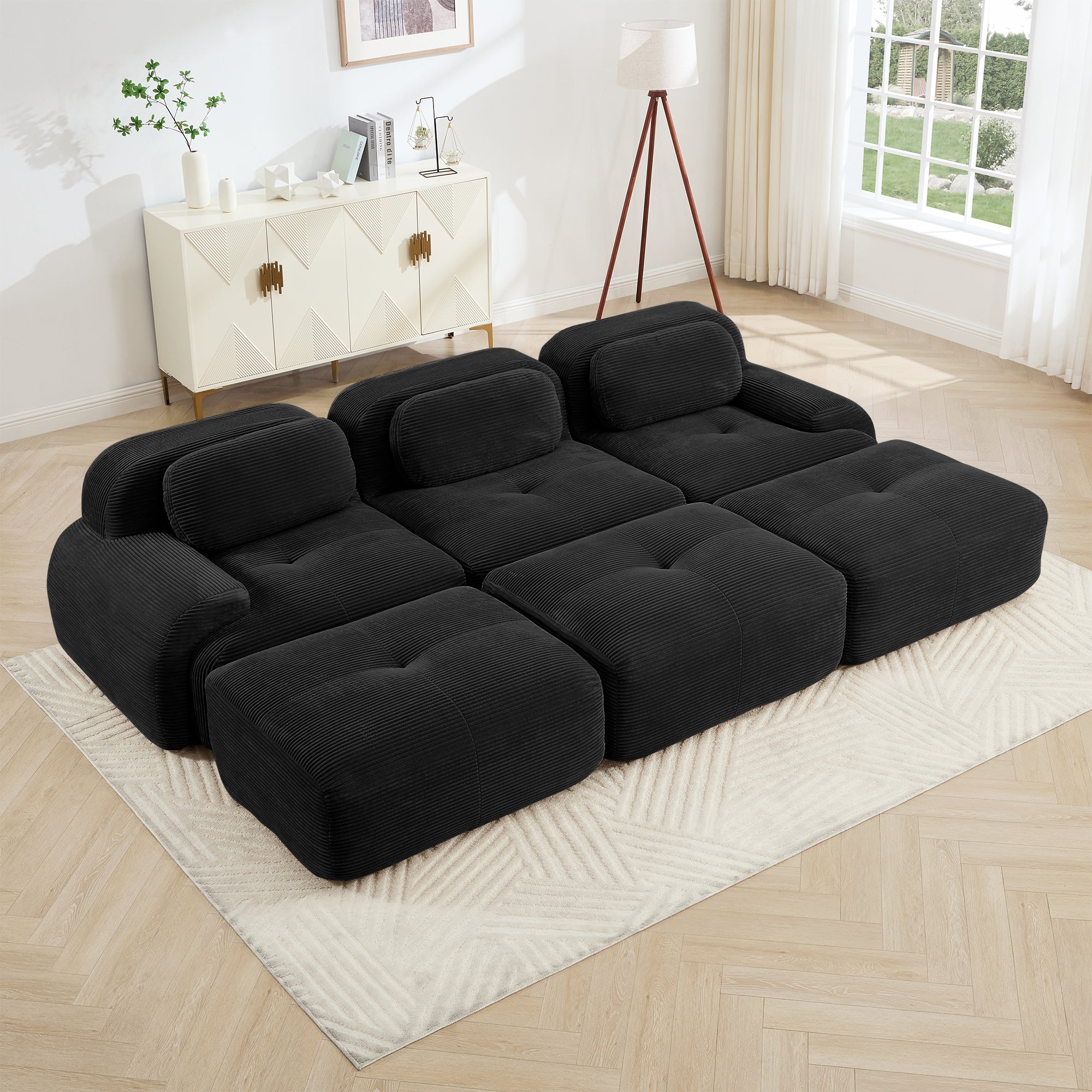 Bodil Curved 82" Sofa