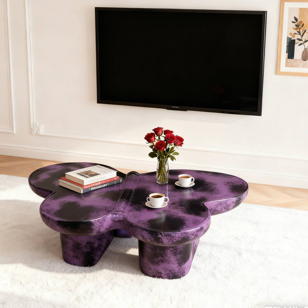 Viggo Travertine Coffee Table