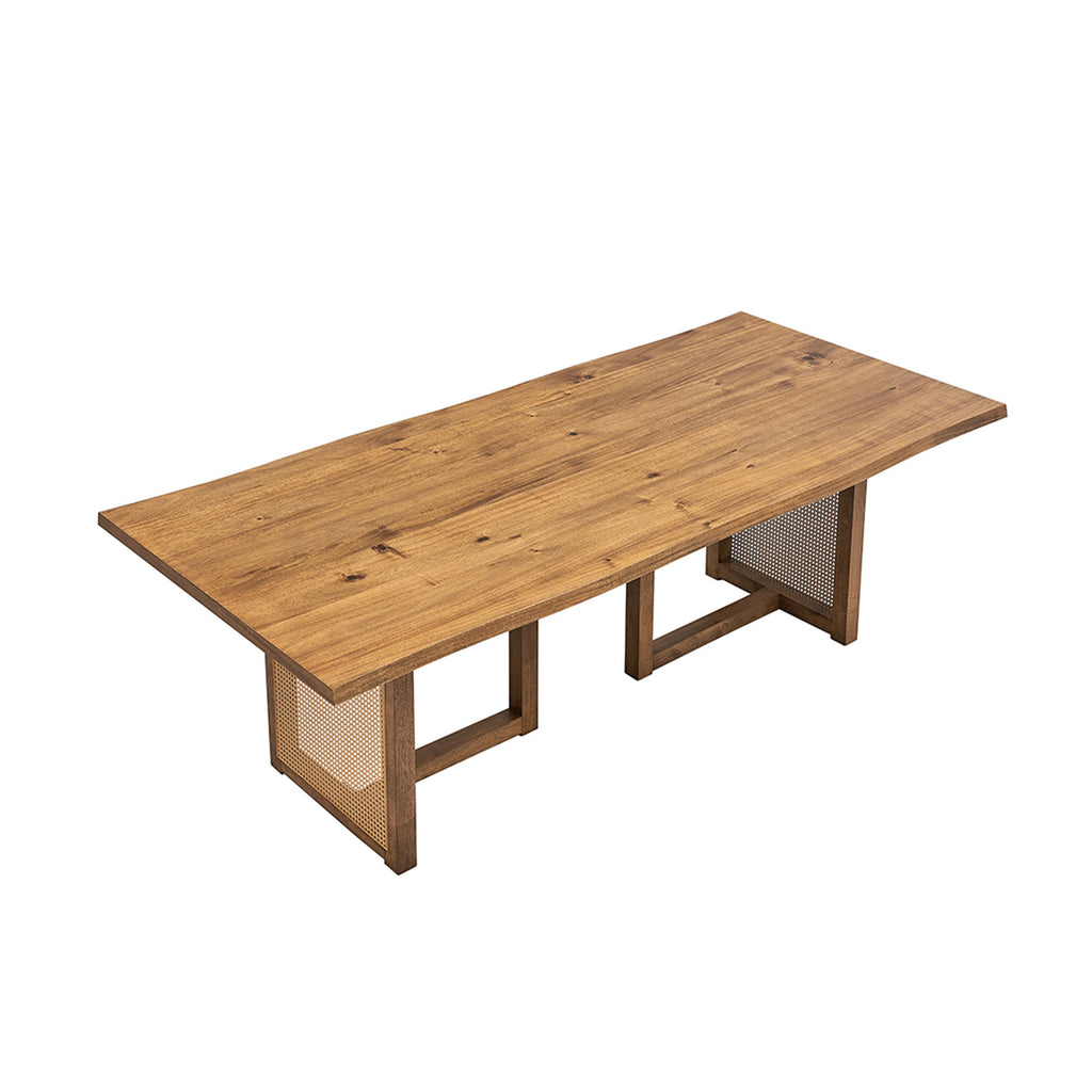 Gjord Rattan Dining Table