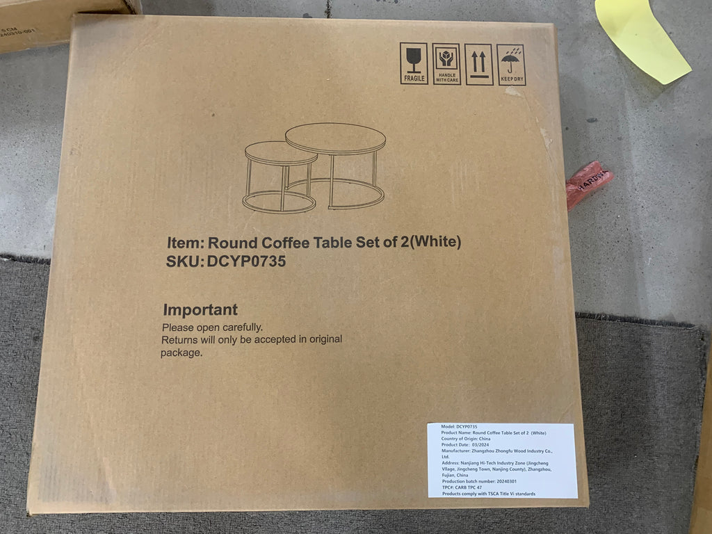 Dova Round Coffee Table