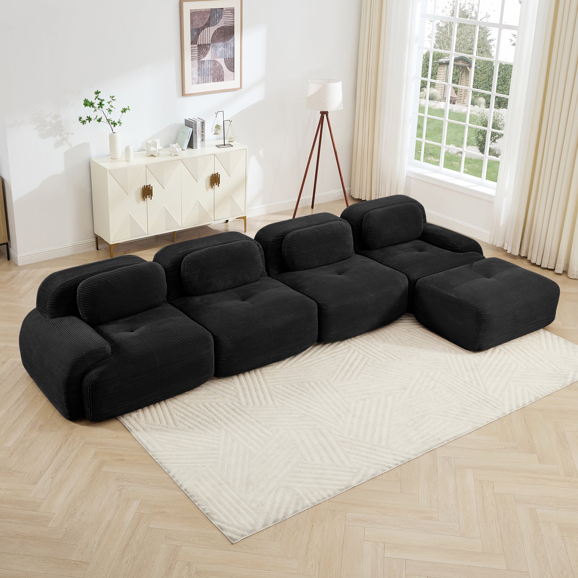 Bodil Curved 82" Sofa
