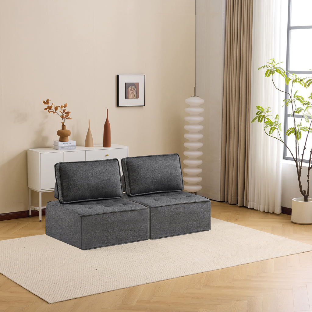 Ditte Linen Sofa
