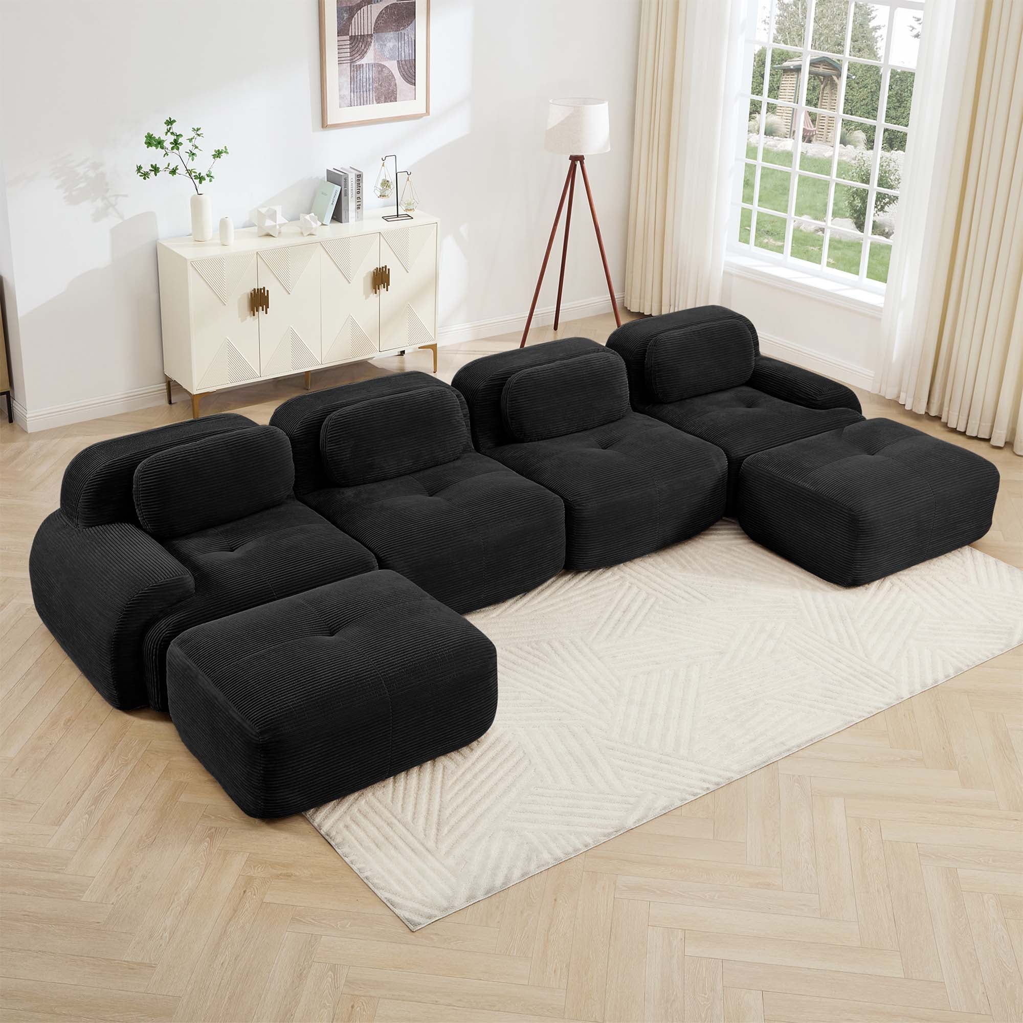 Bodil Curved 82" Sofa