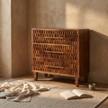 Halvar Carved Chest of Drawers