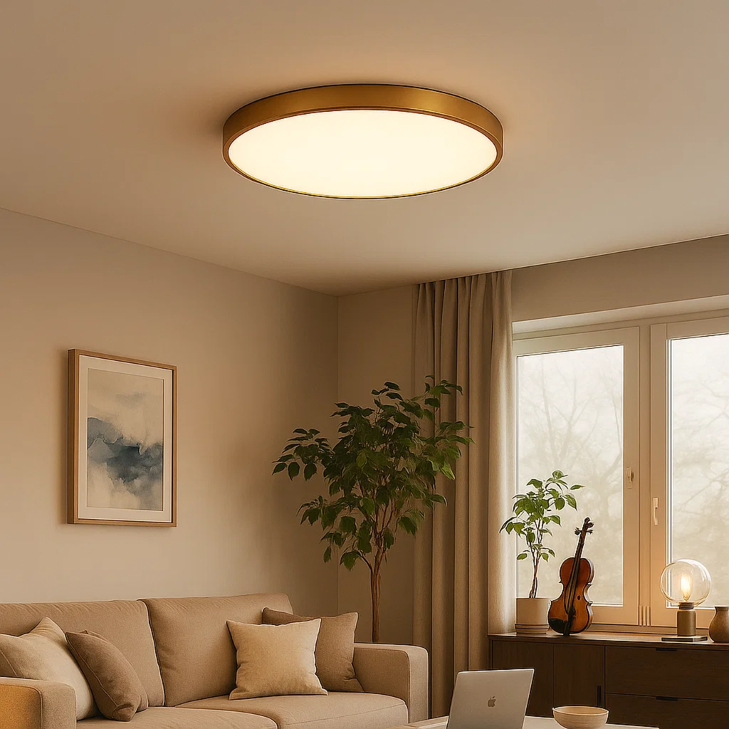 Extra dunne ronde LED-plafondlamp