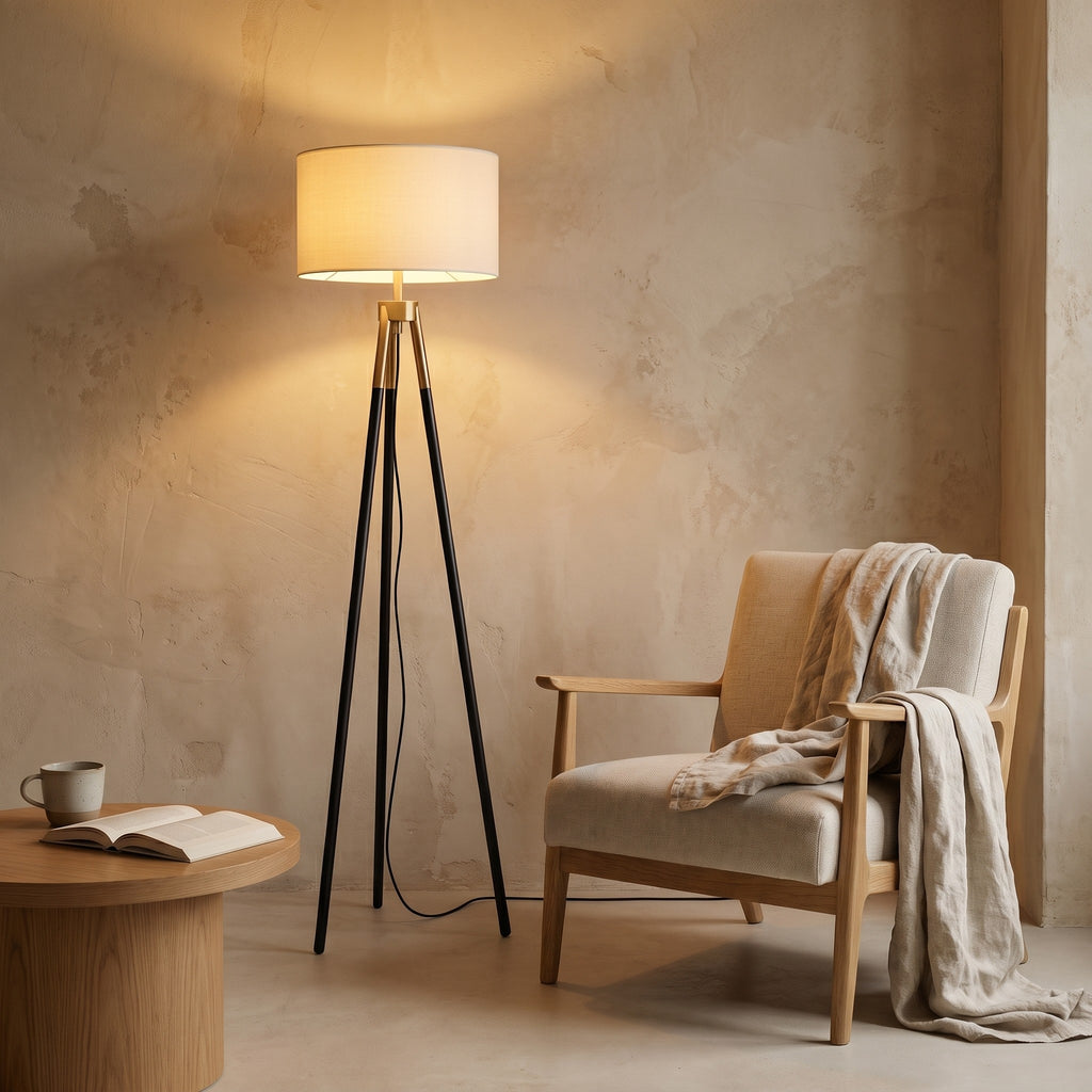 Vale Brass Floor Lamp