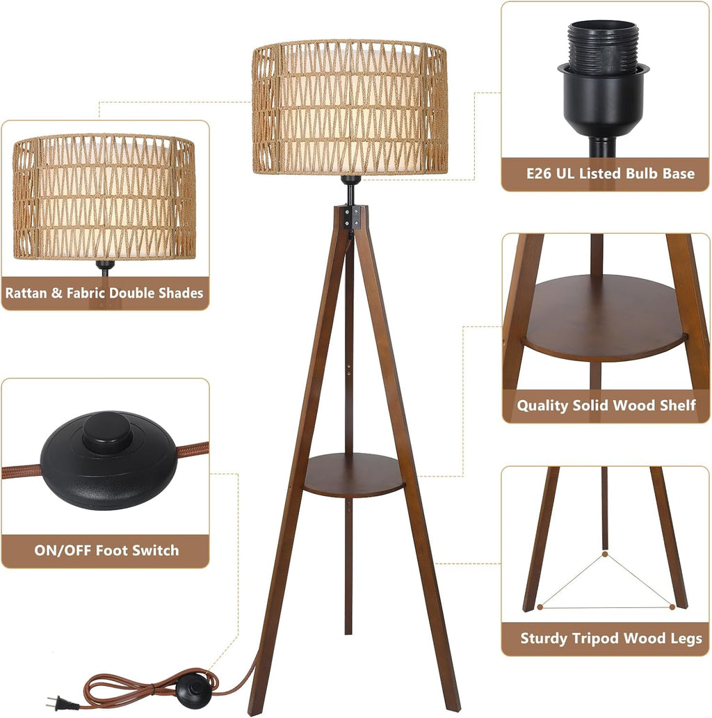 Jorve Tripod Floor Lamp