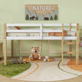 Veslemoy Solid Wood Twin Platform Bed Frame