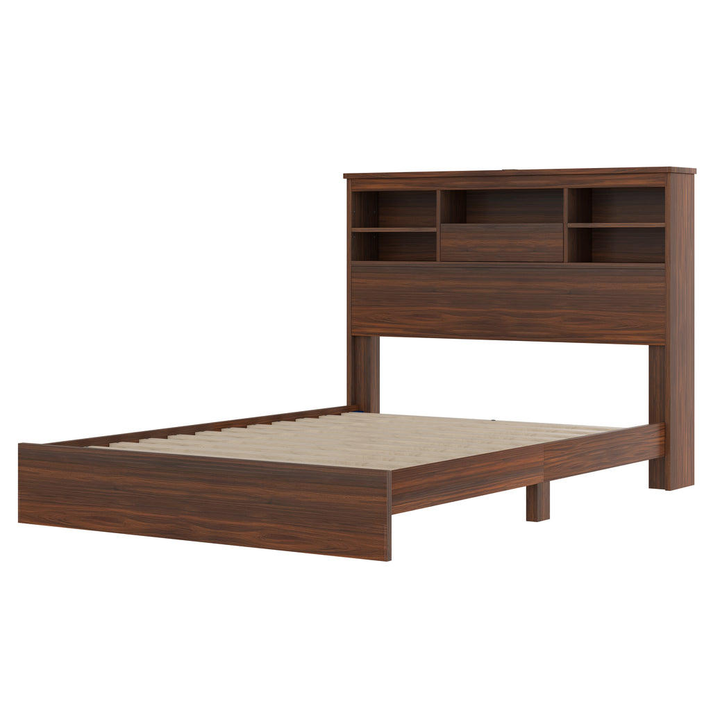 Soren Storage Walnut Bedroom Set