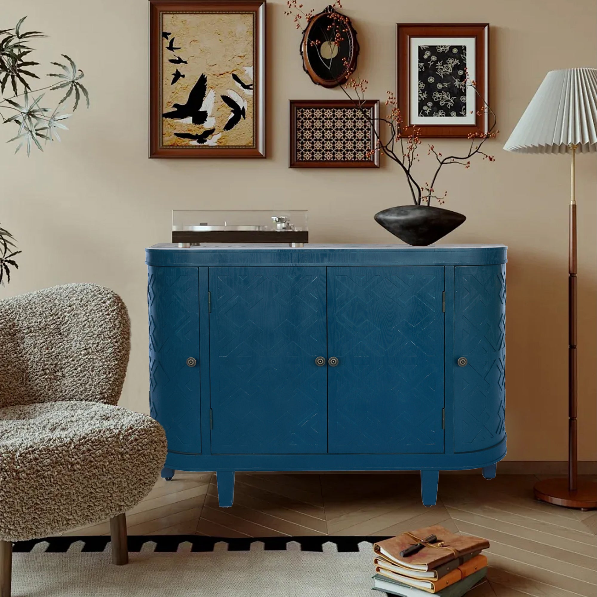 Juni Fluted Cabinet