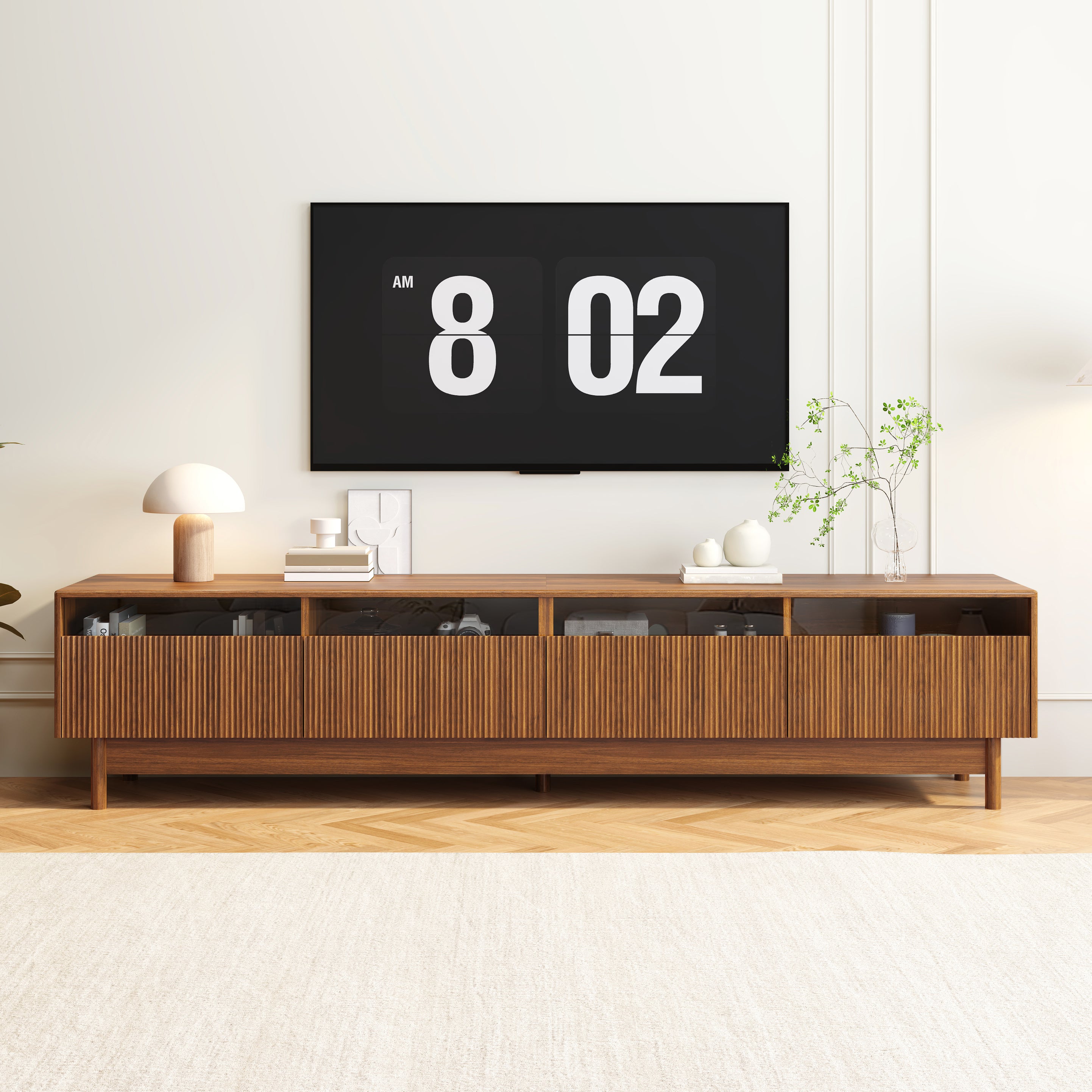 Casper Solid Wood TV Stand