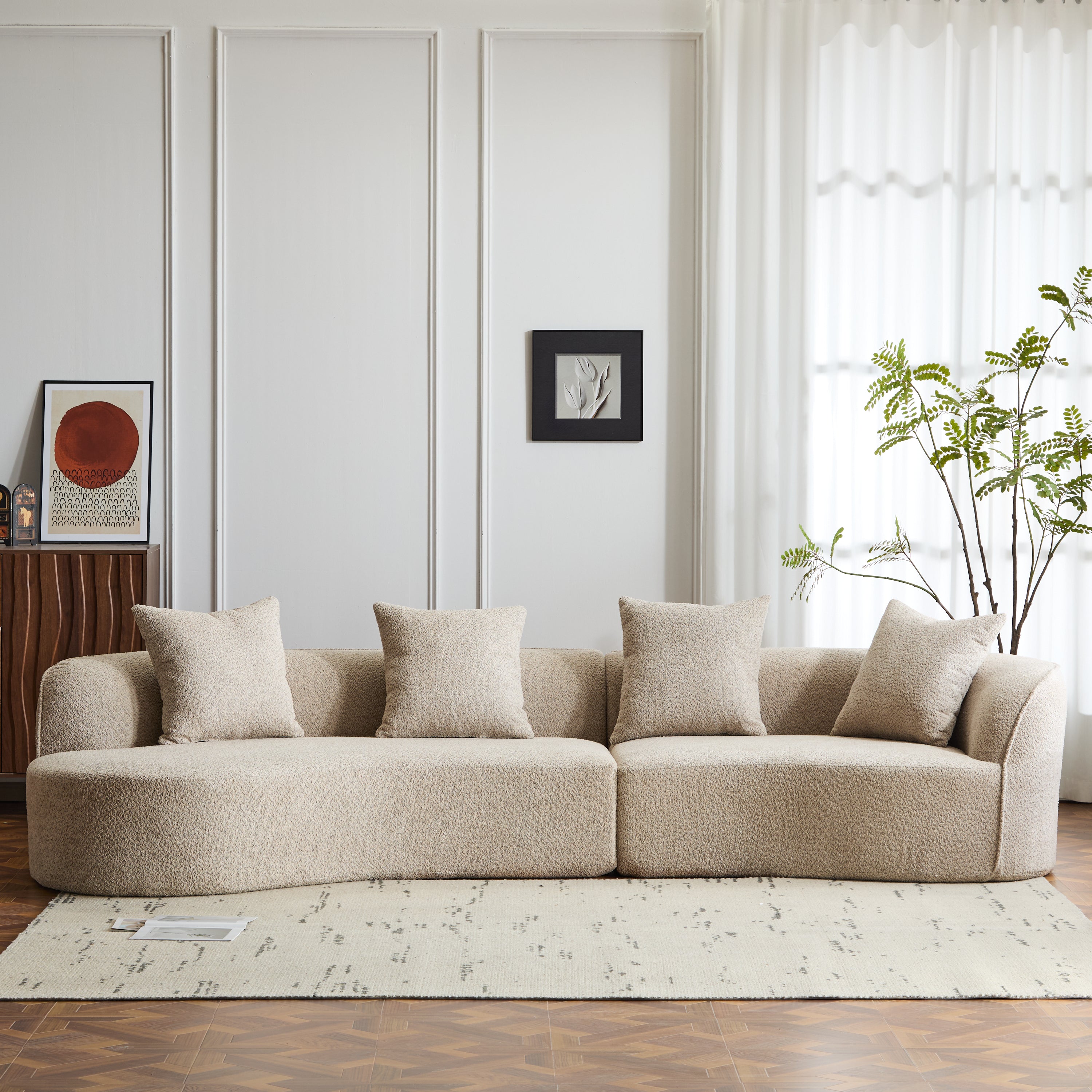 Hjalmar Curved Sectional Sofa