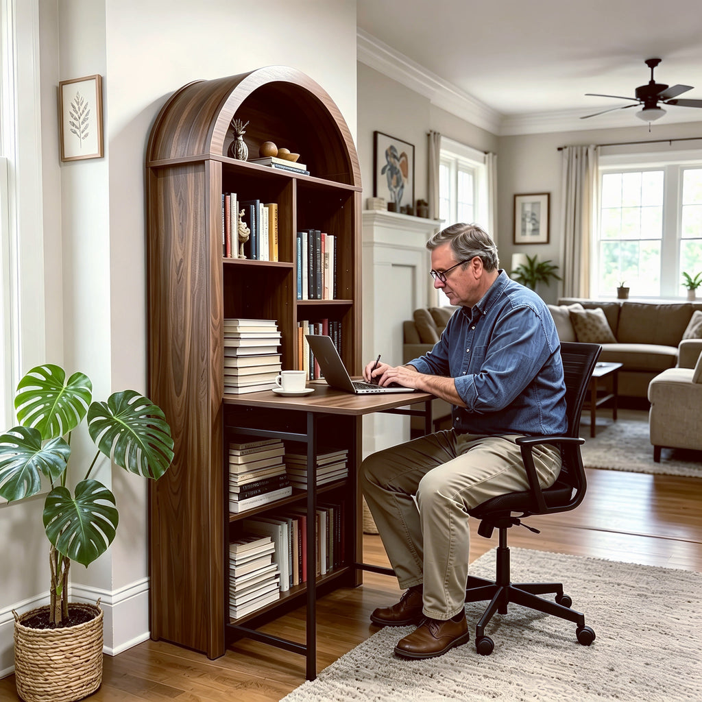 Eivor Arched Bookshelf