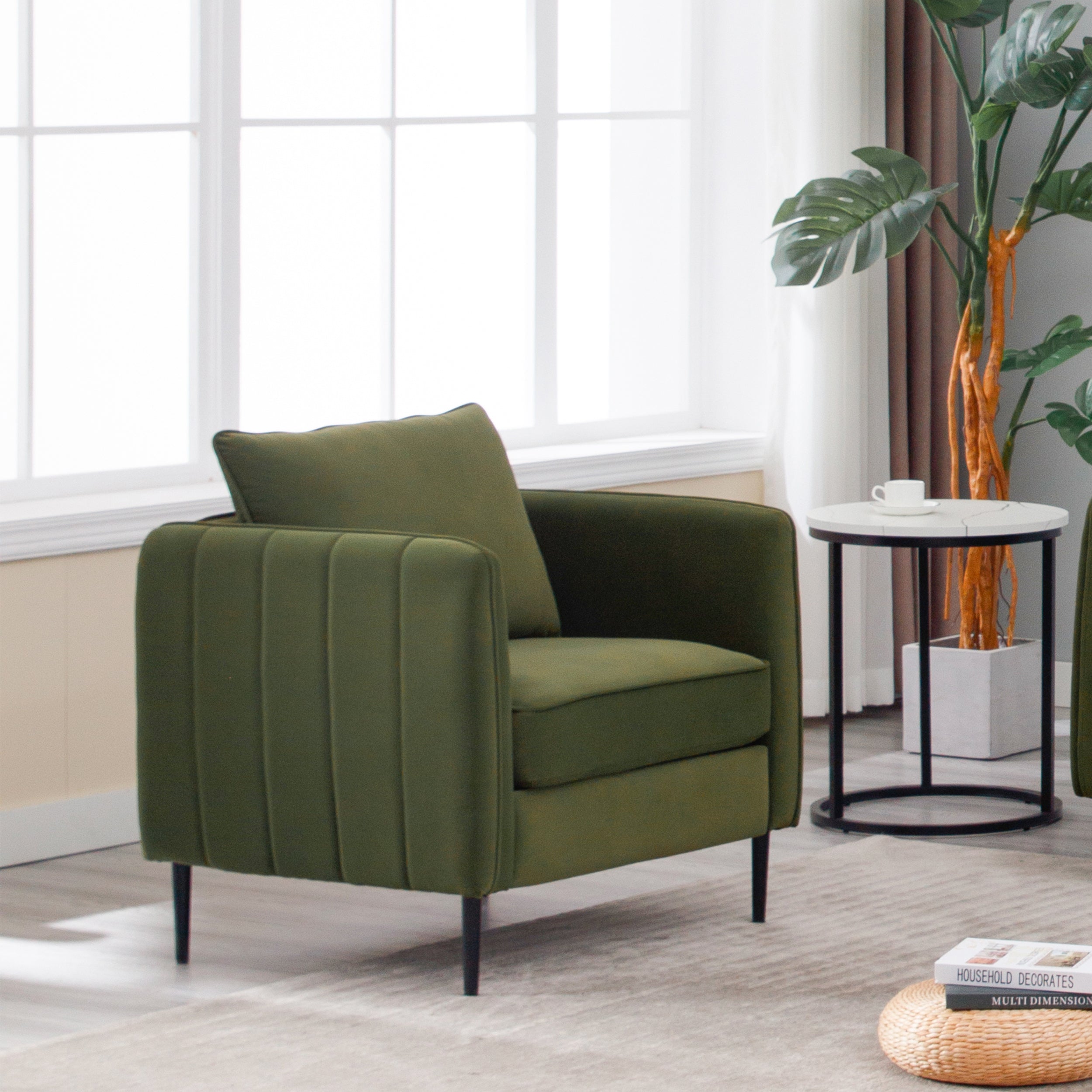 Oda Velvet Sofa