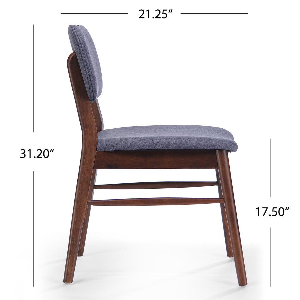 Dagny Walnut Dining Chair