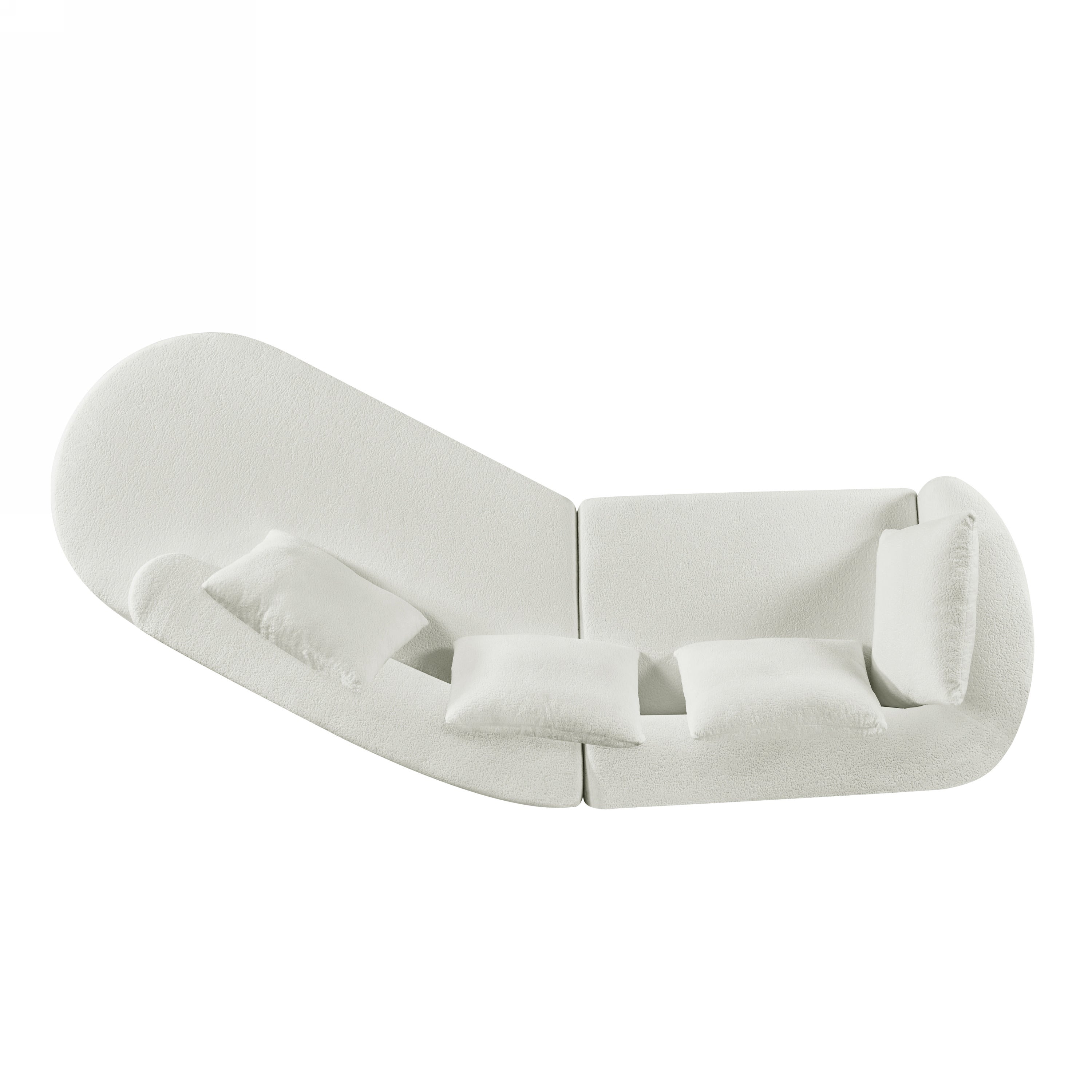Dagny Curved 116" Sofa