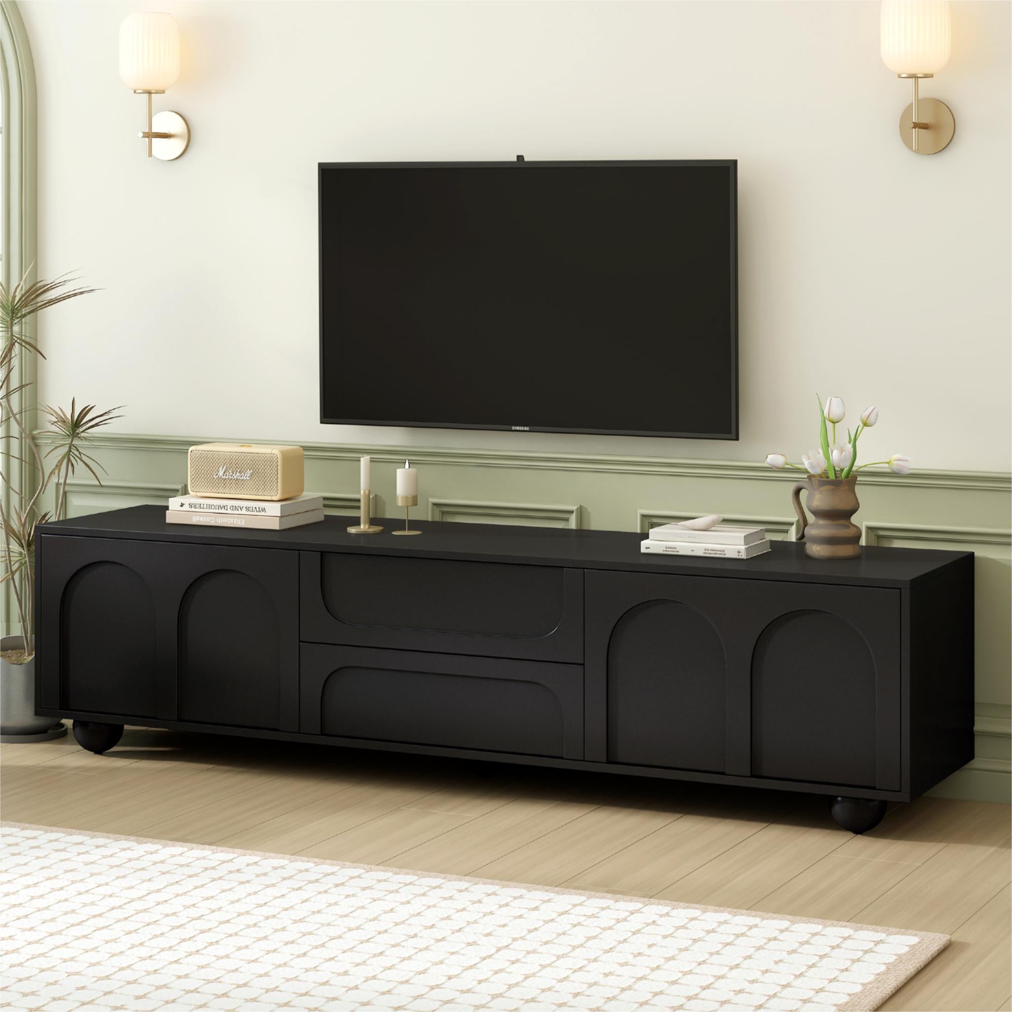 Gro Solid Wood TV Stand