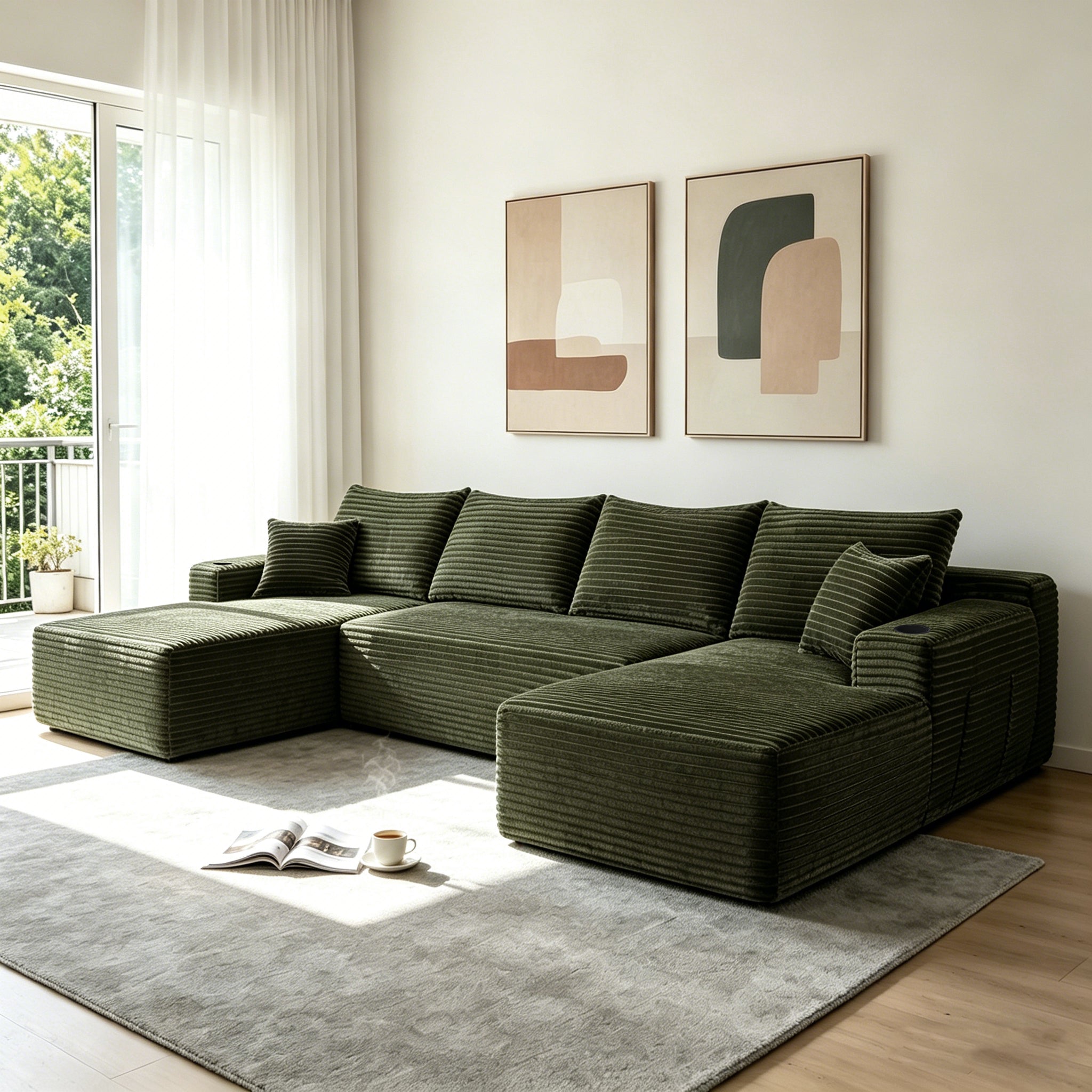 Greta Cloud Sectional Sofa